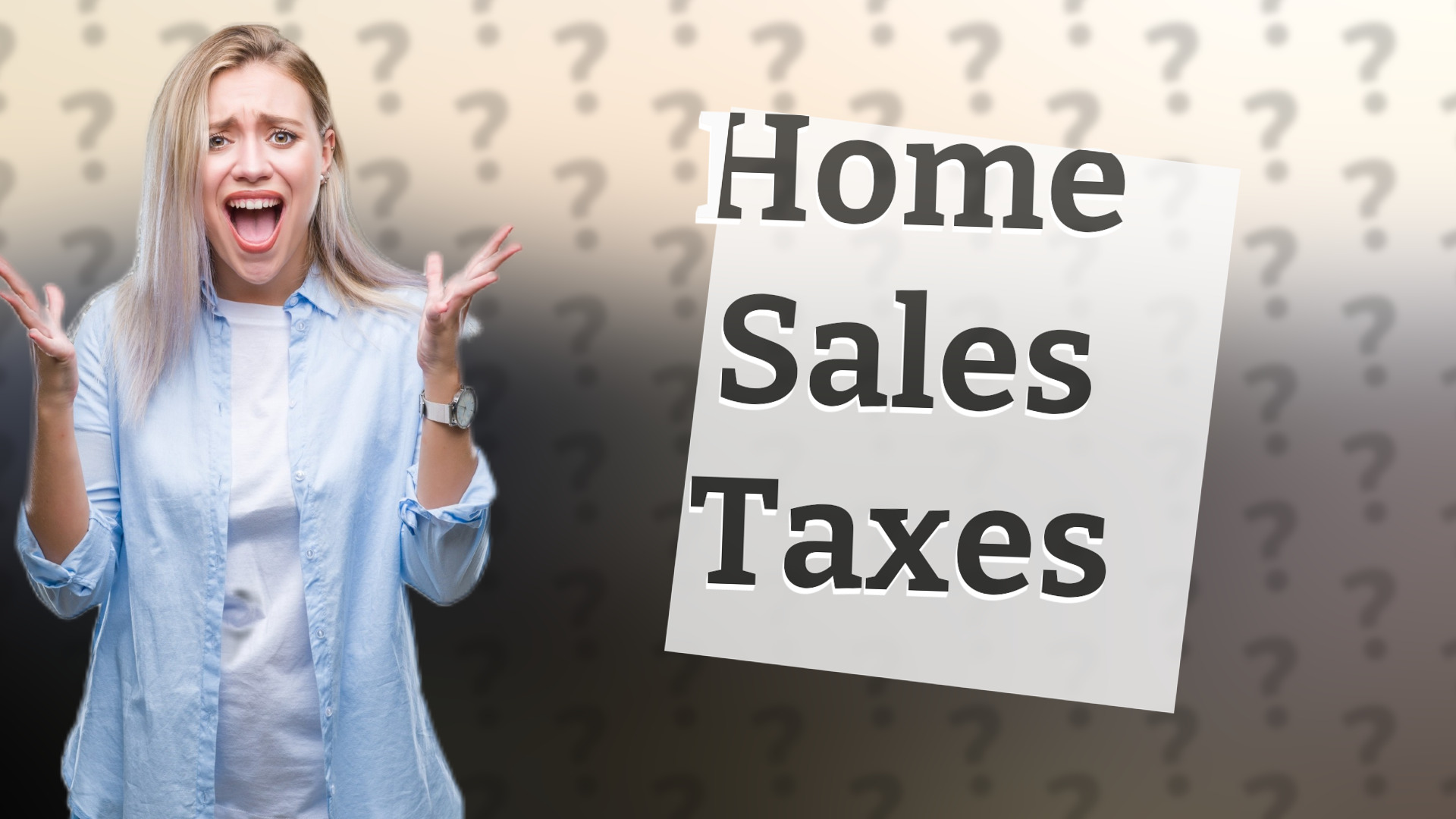 Home Sales Taxes
