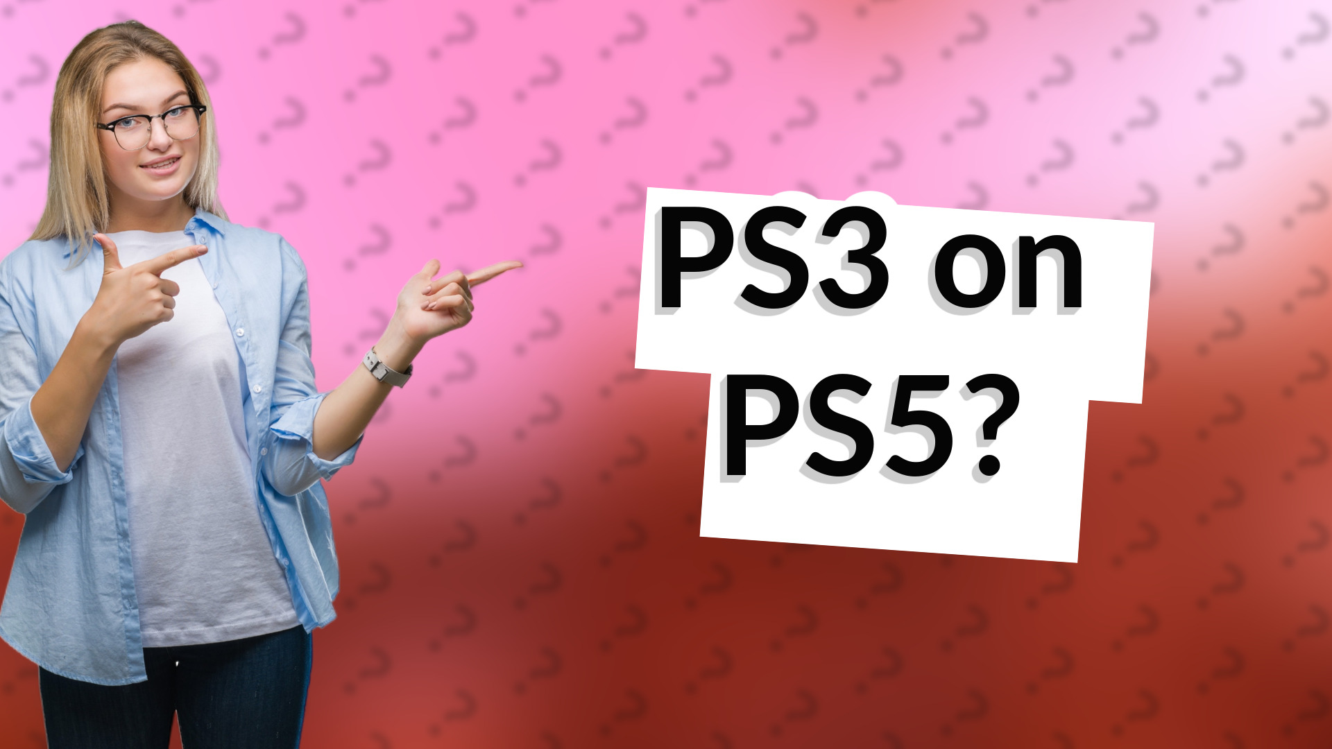 PS3 on PS5?