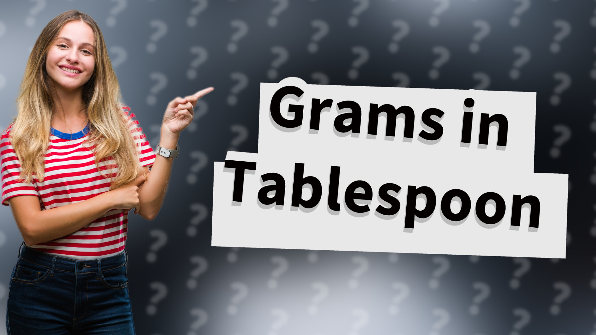 Grams in Tablespoon