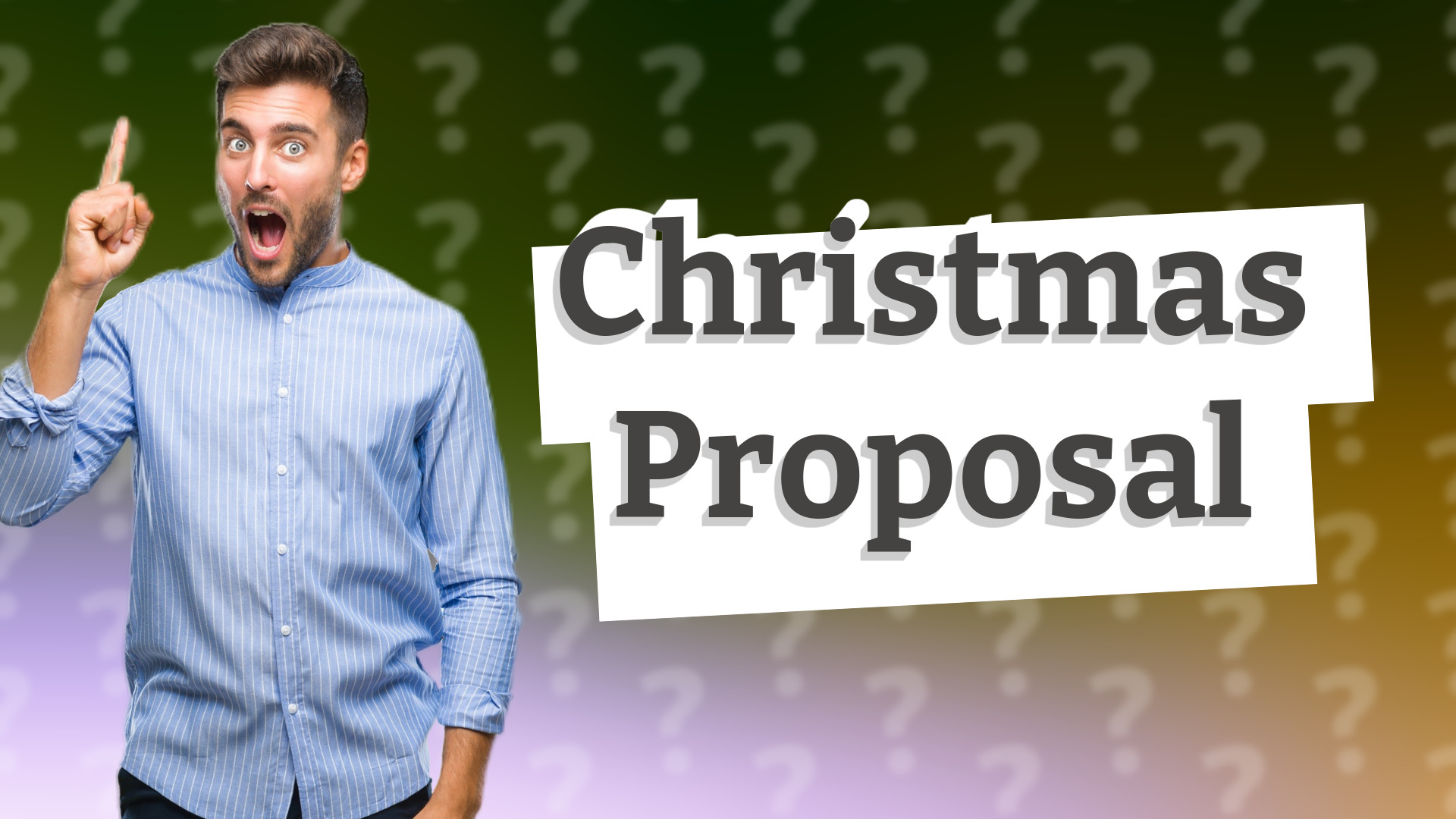 Christmas Proposal