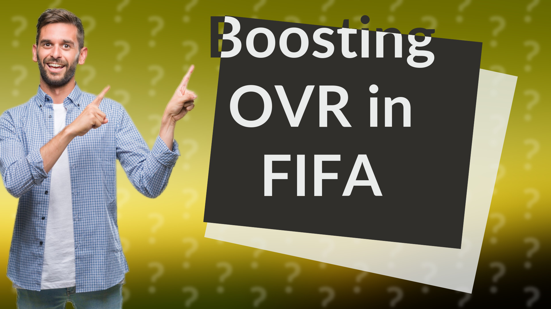 Boosting OVR in FIFA