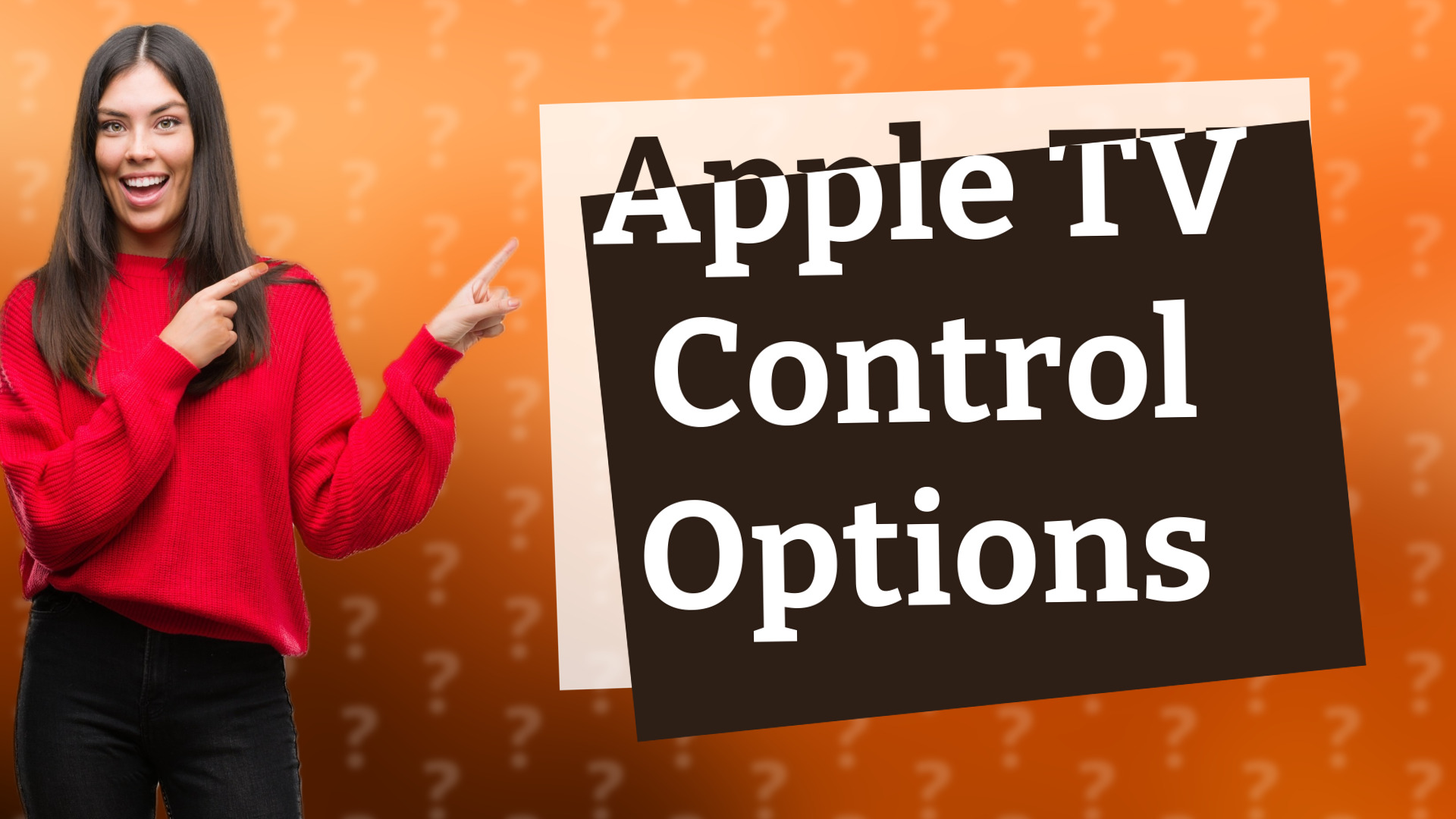 Apple TV Control Options