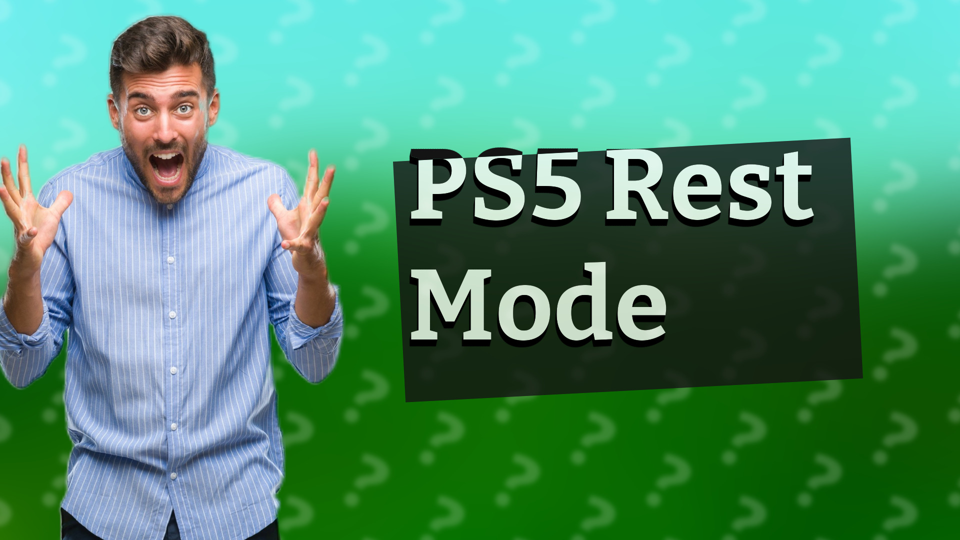 PS5 Rest Mode
