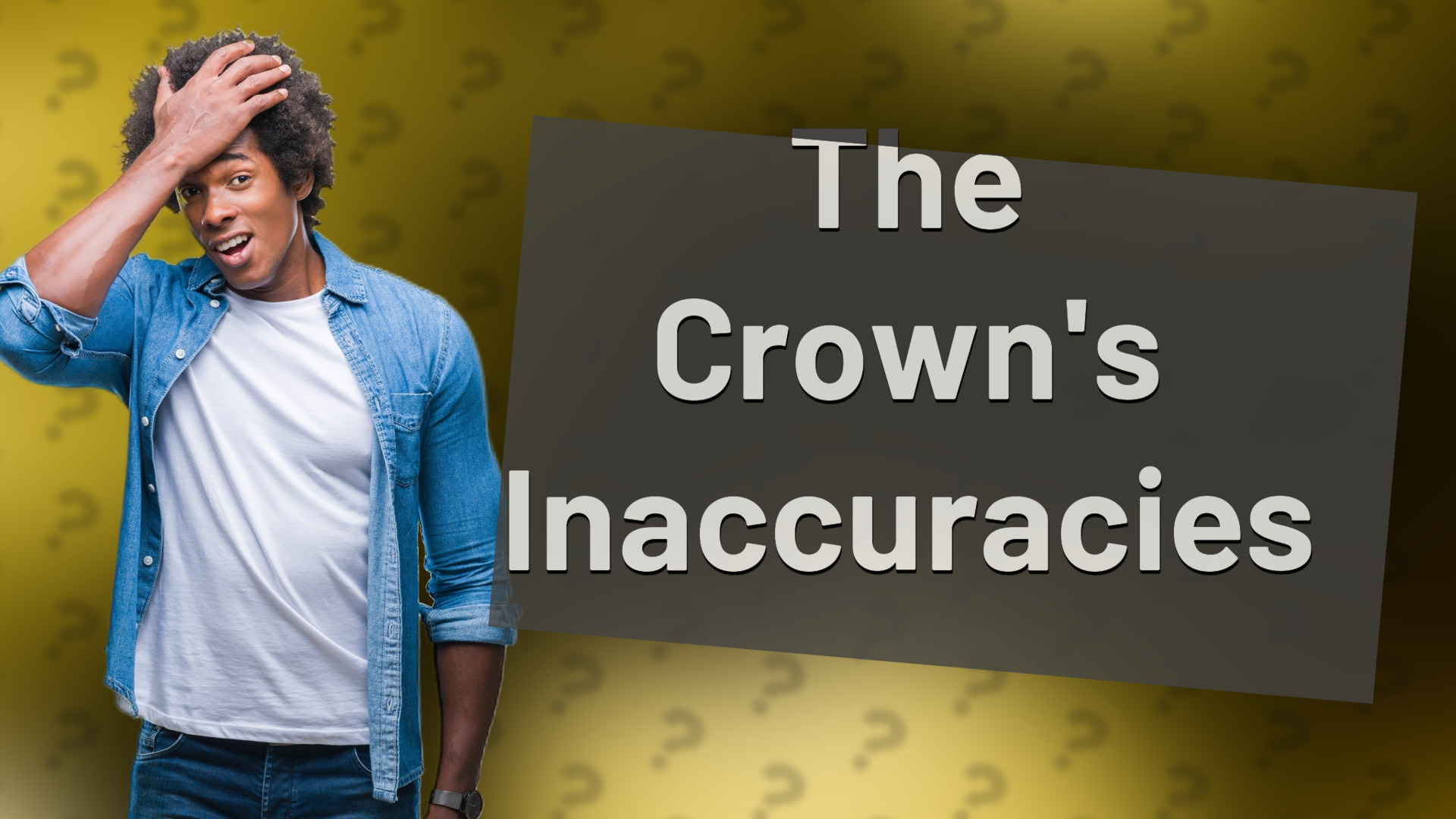 The Crown's Inaccuracies