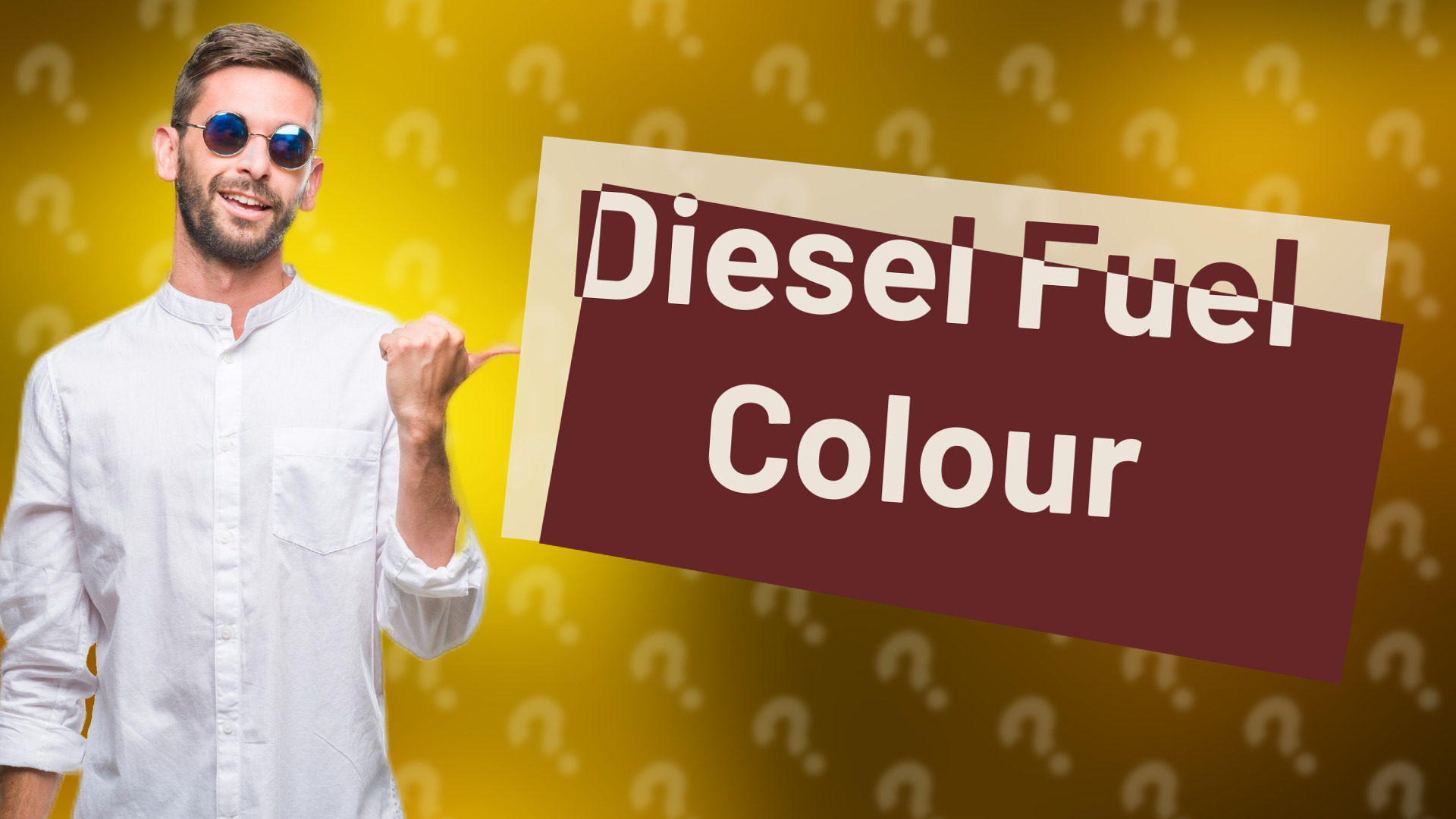 Diesel Fuel Colour
