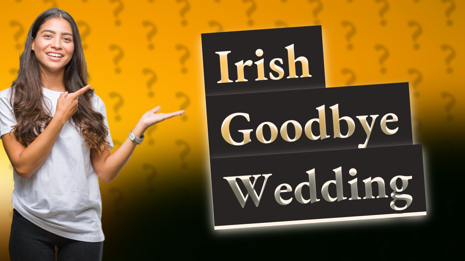 Irish Goodbye Wedding