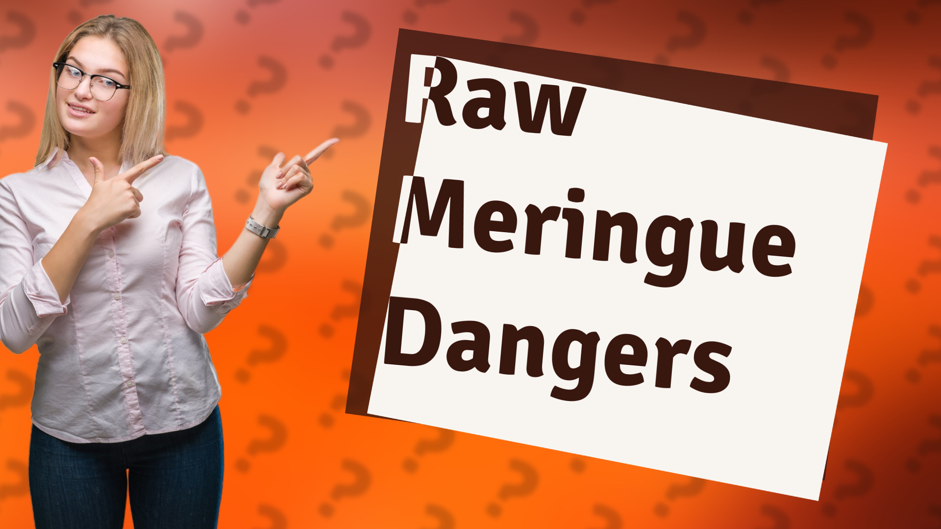 Raw Meringue Dangers