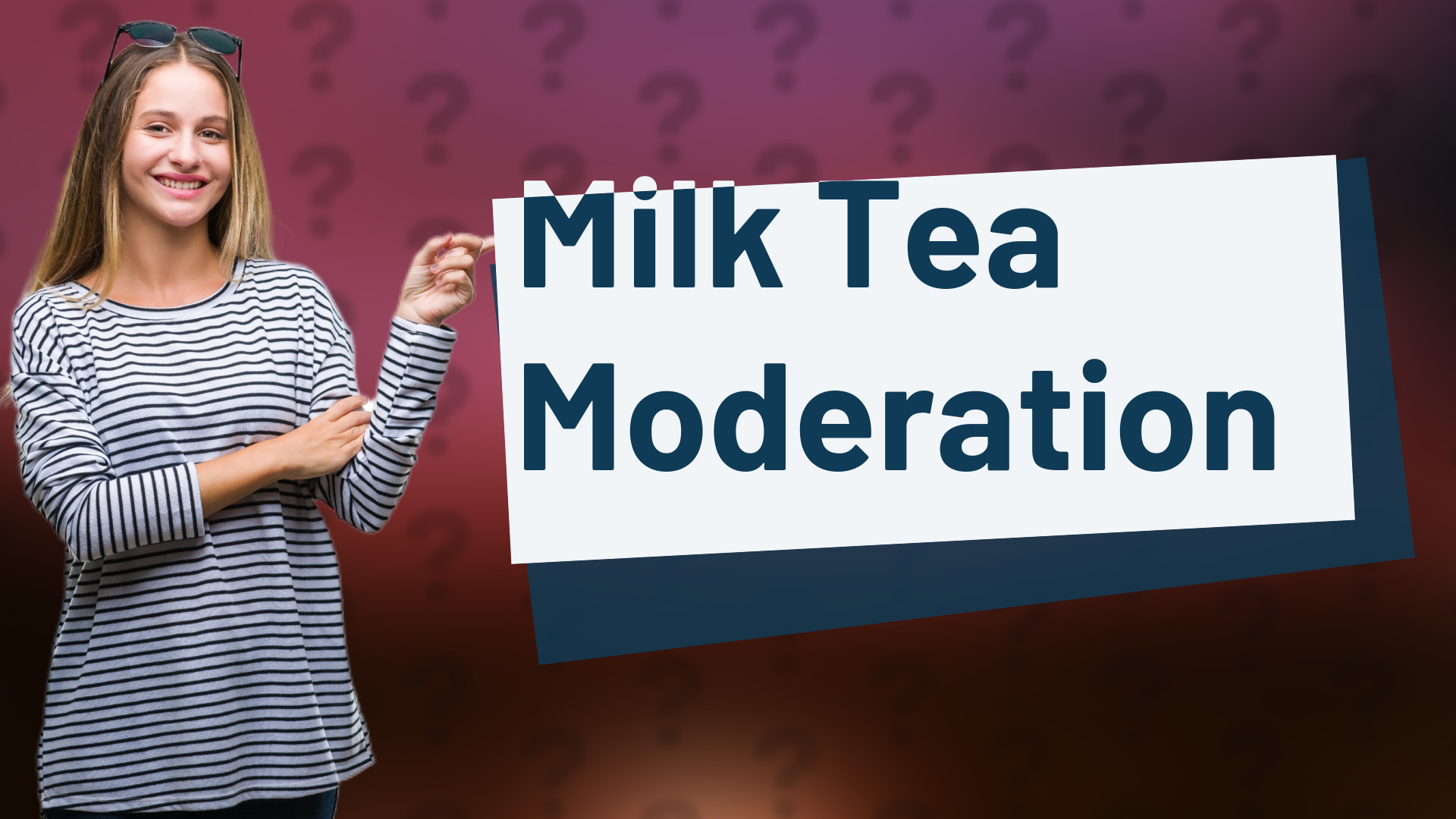 Milk Tea Moderation