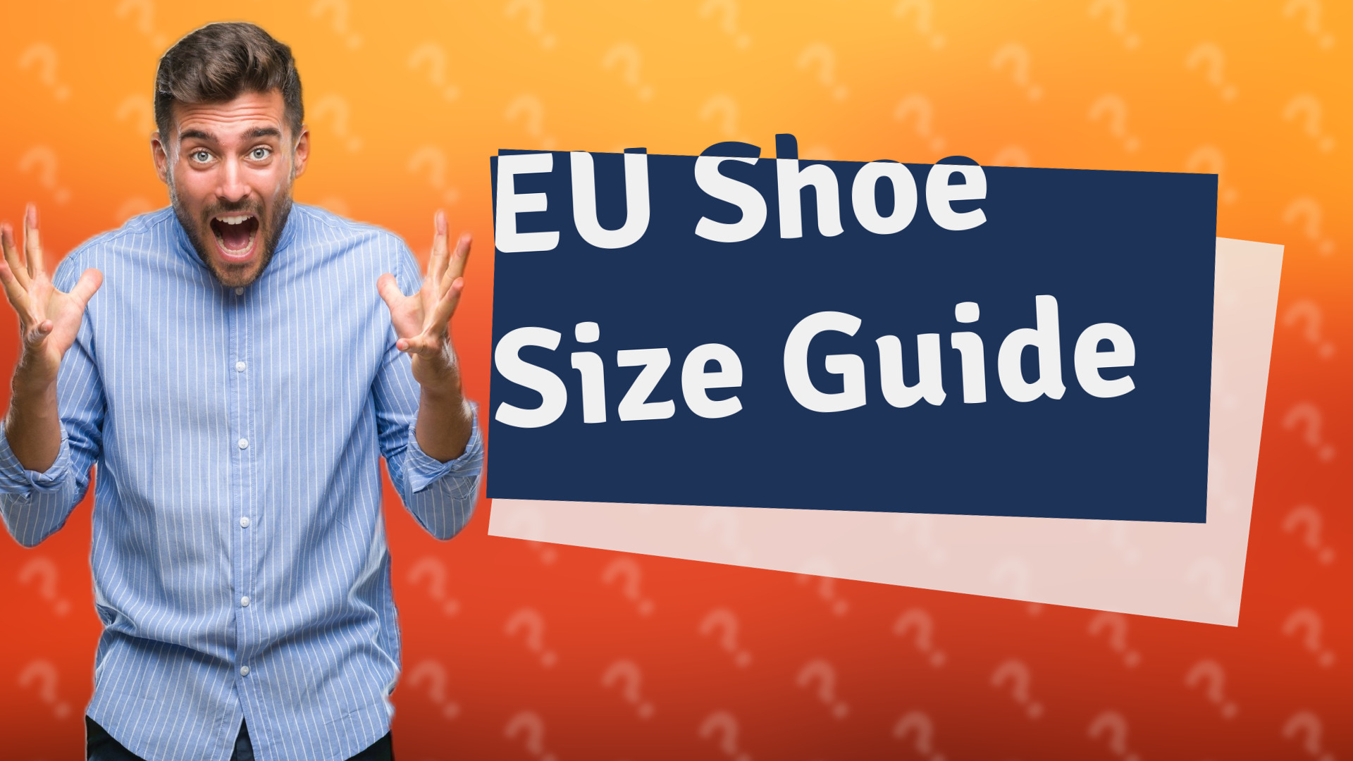 EU Shoe Size Guide