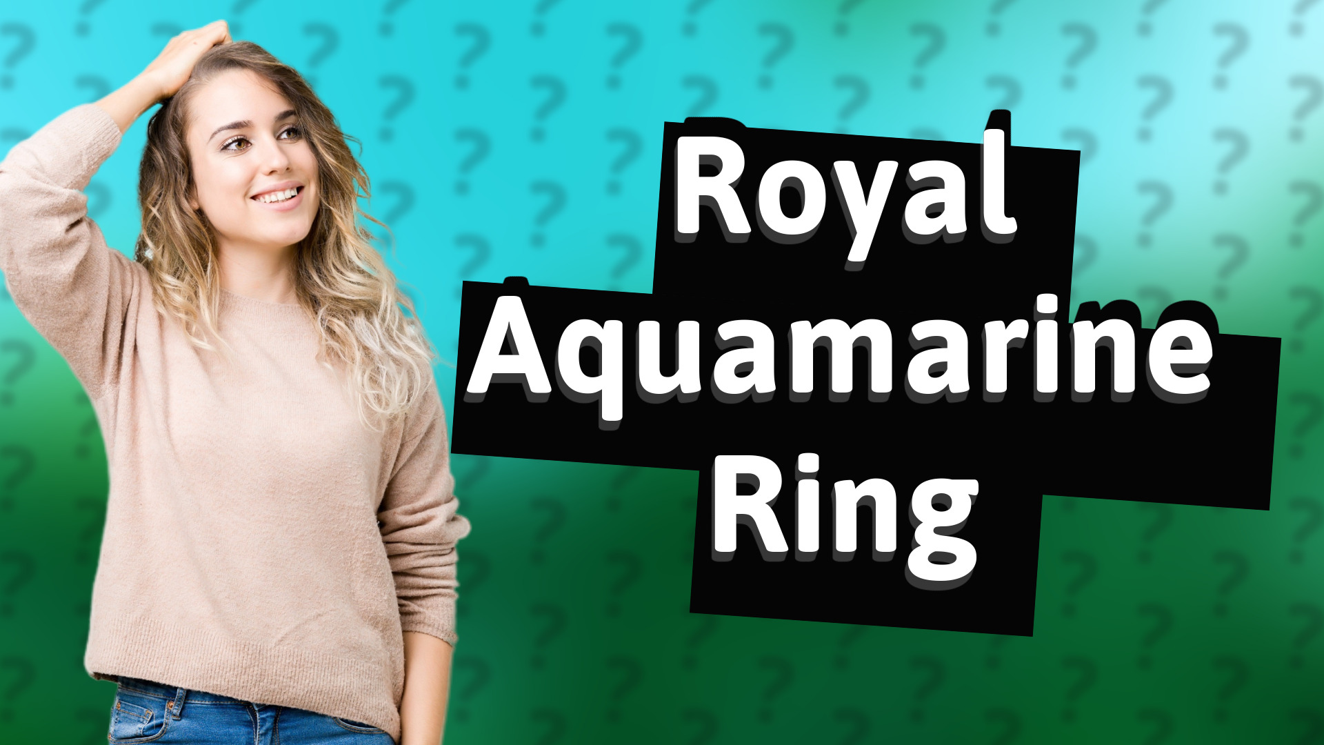 Royal Aquamarine Ring