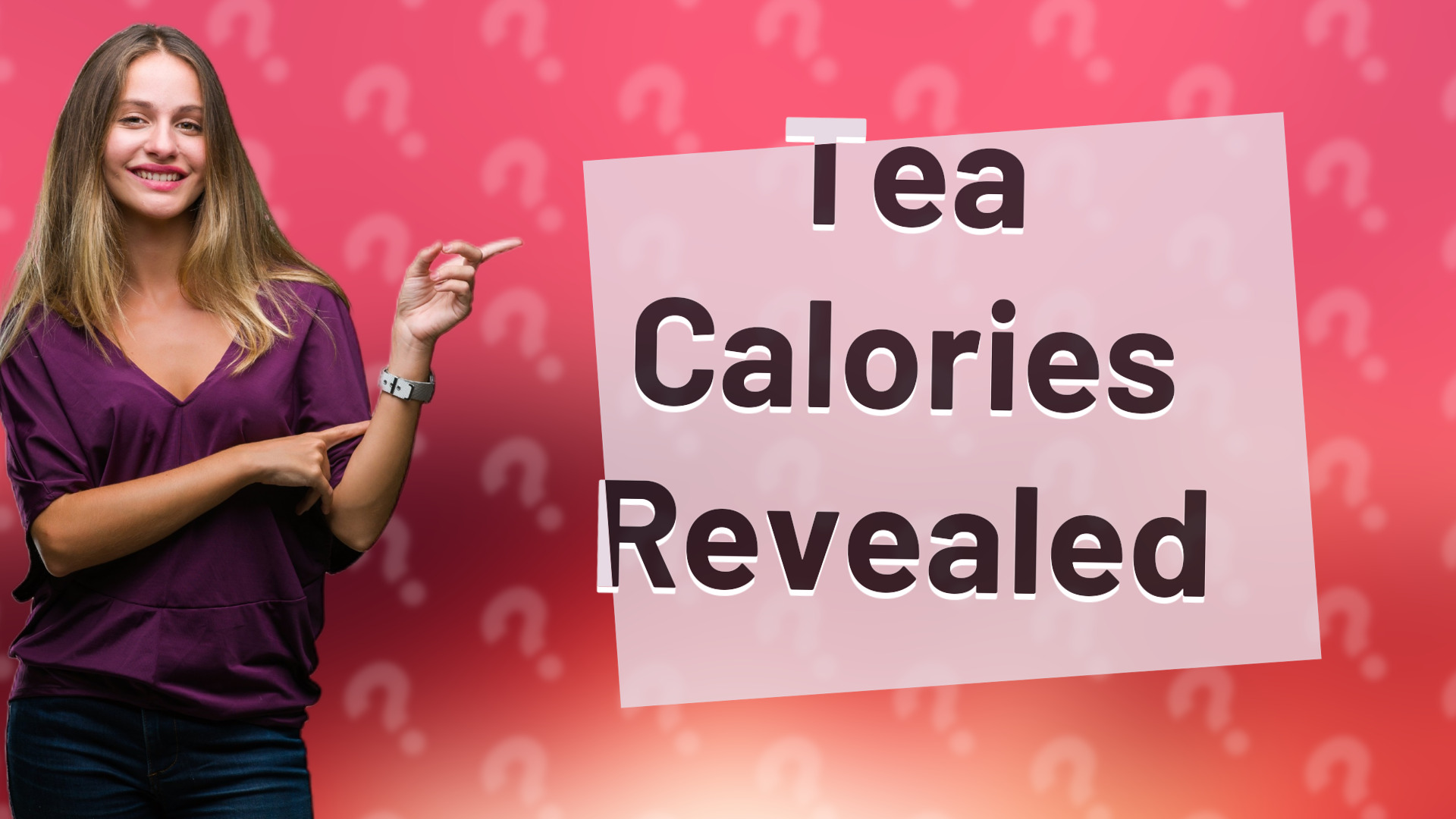 Tea Calories Revealed