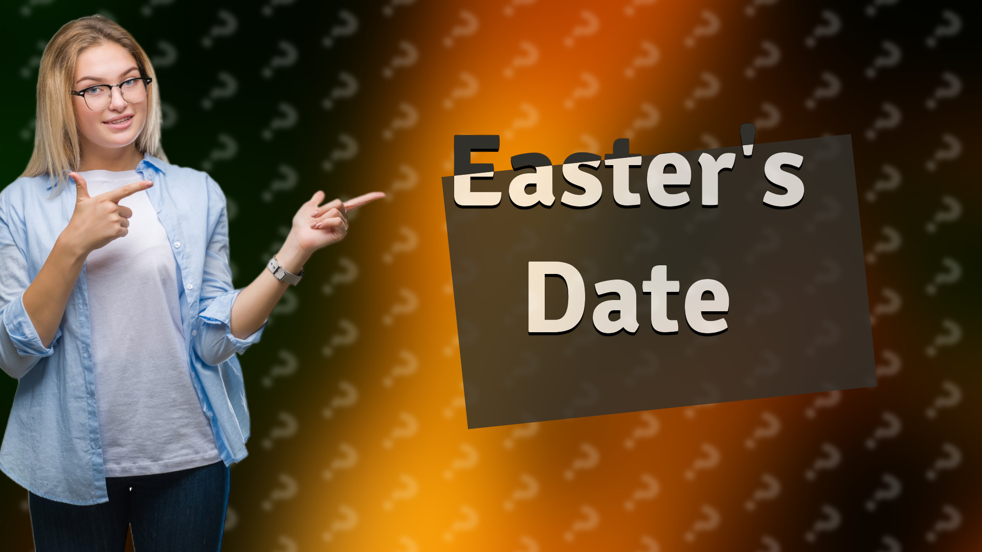 Easter's Date