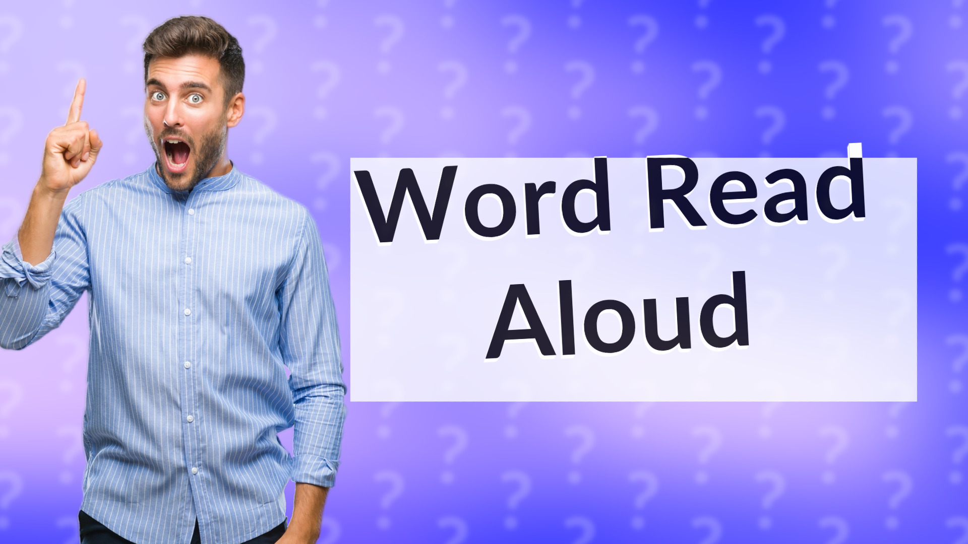 Word Read Aloud