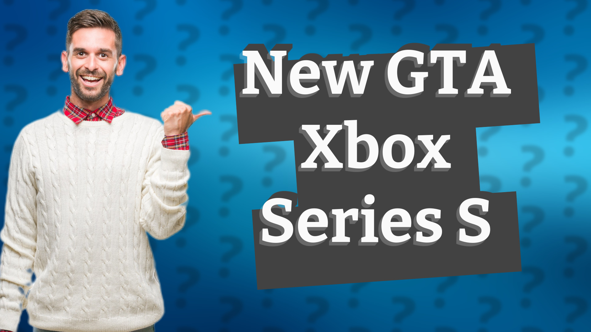 New GTA Xbox Series S