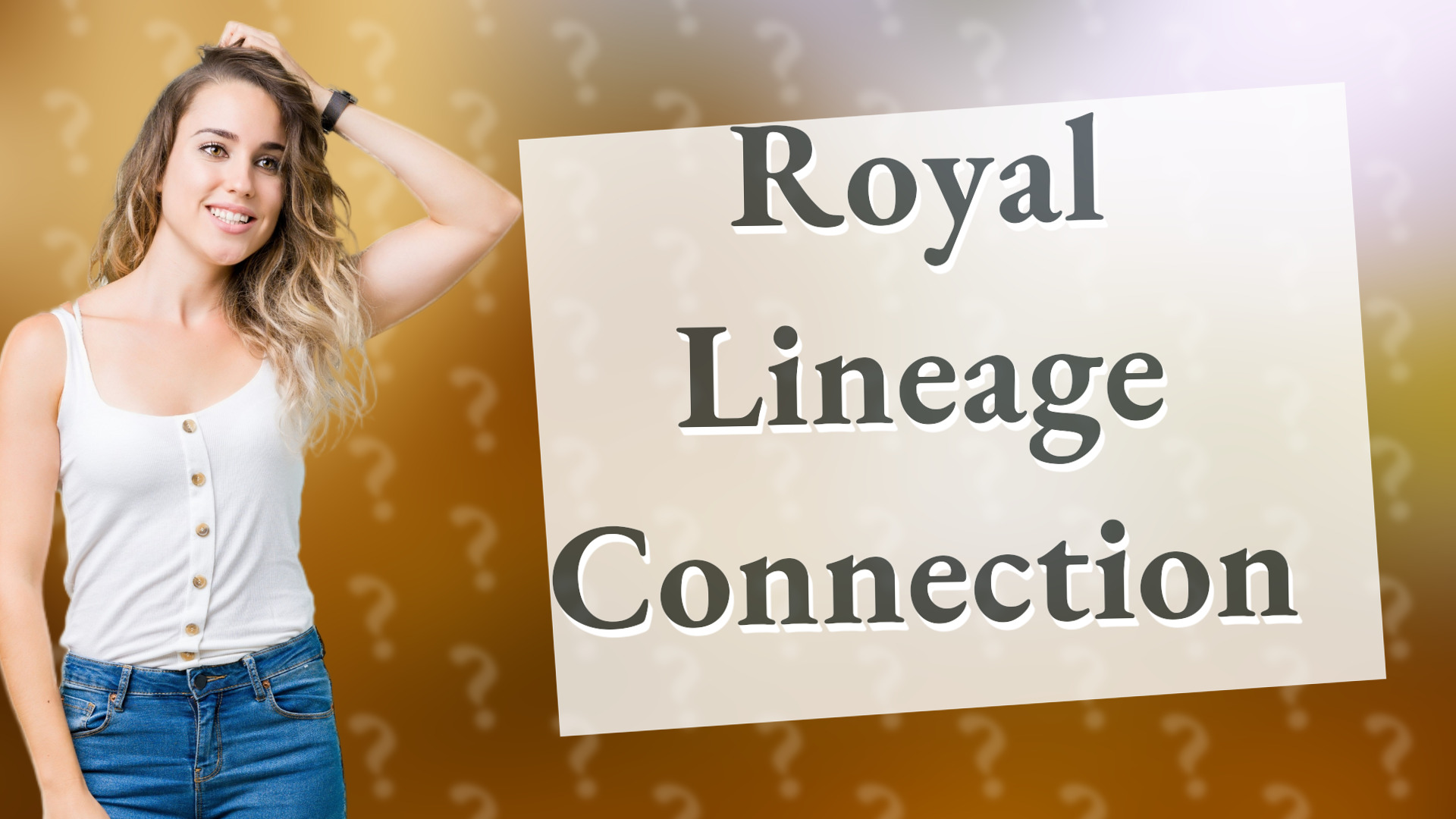 Royal Lineage Connection