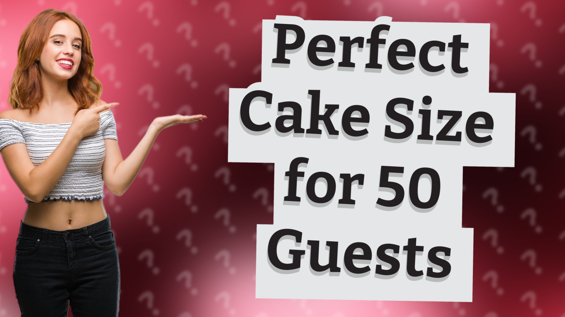 Perfect Cake Size for 50 Guests