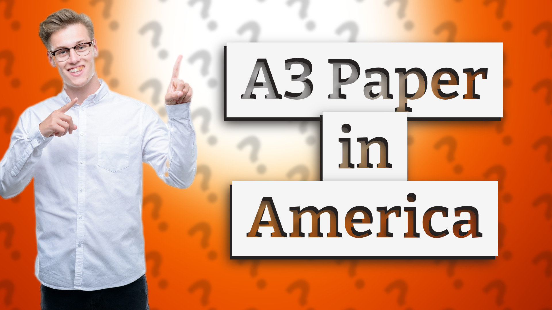 A3 Paper in America