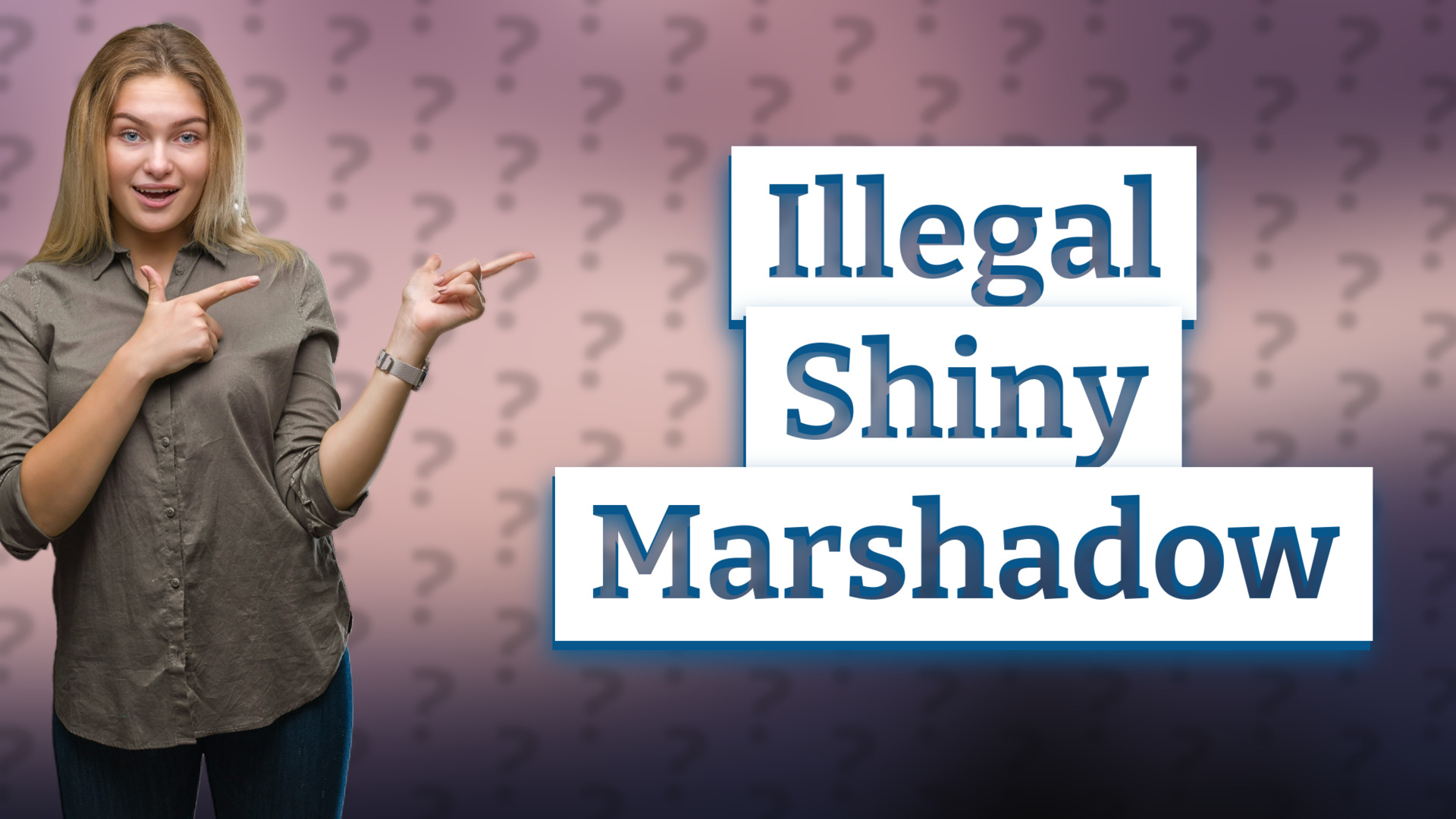 Illegal Shiny Marshadow