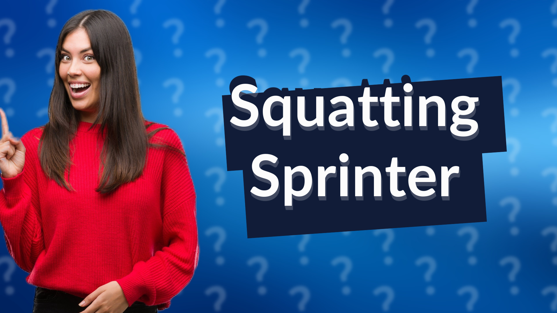 Squatting Sprinter