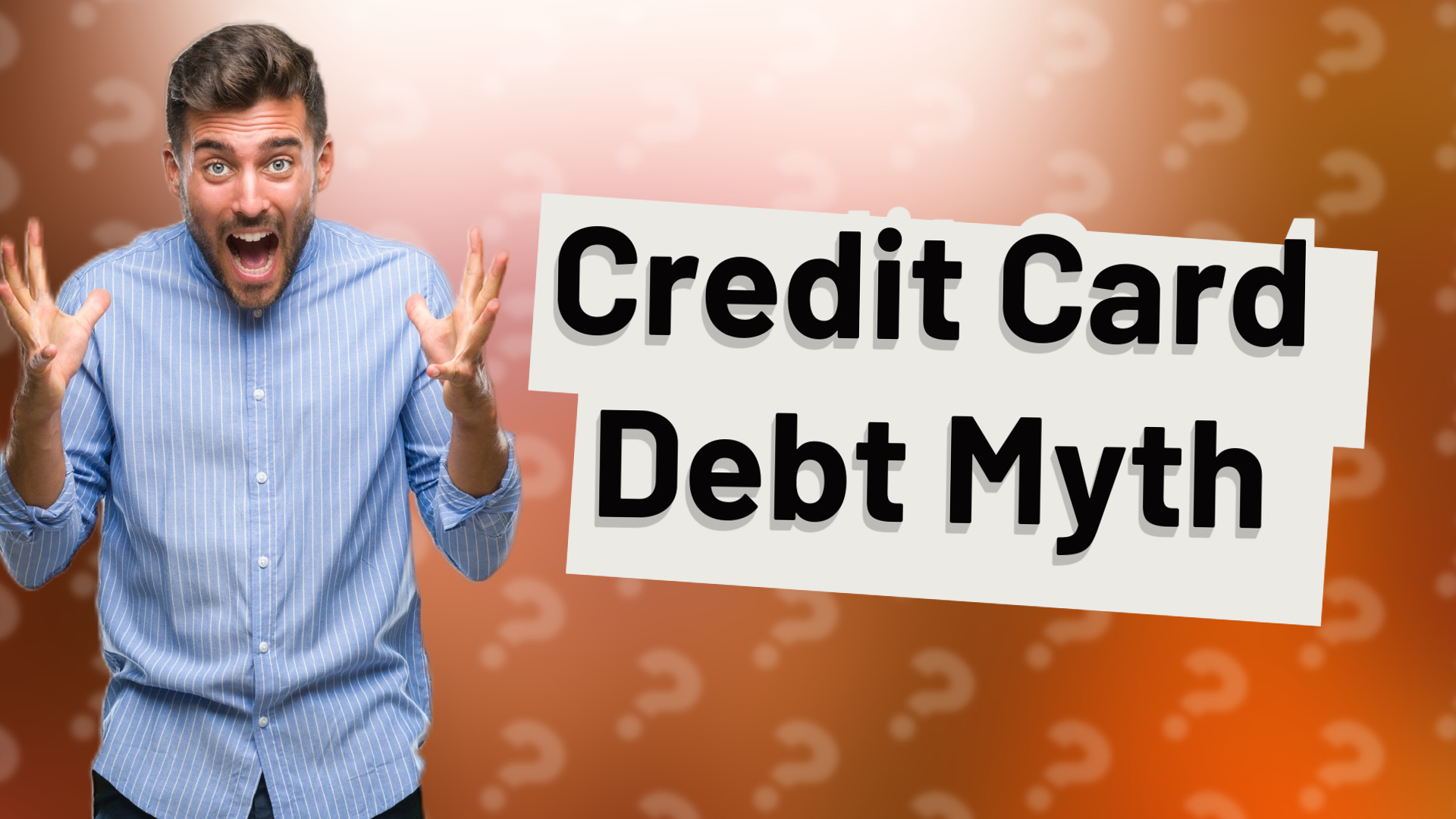 Credit Card Debt Myth