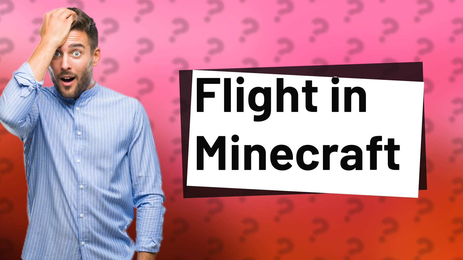Flight in Minecraft