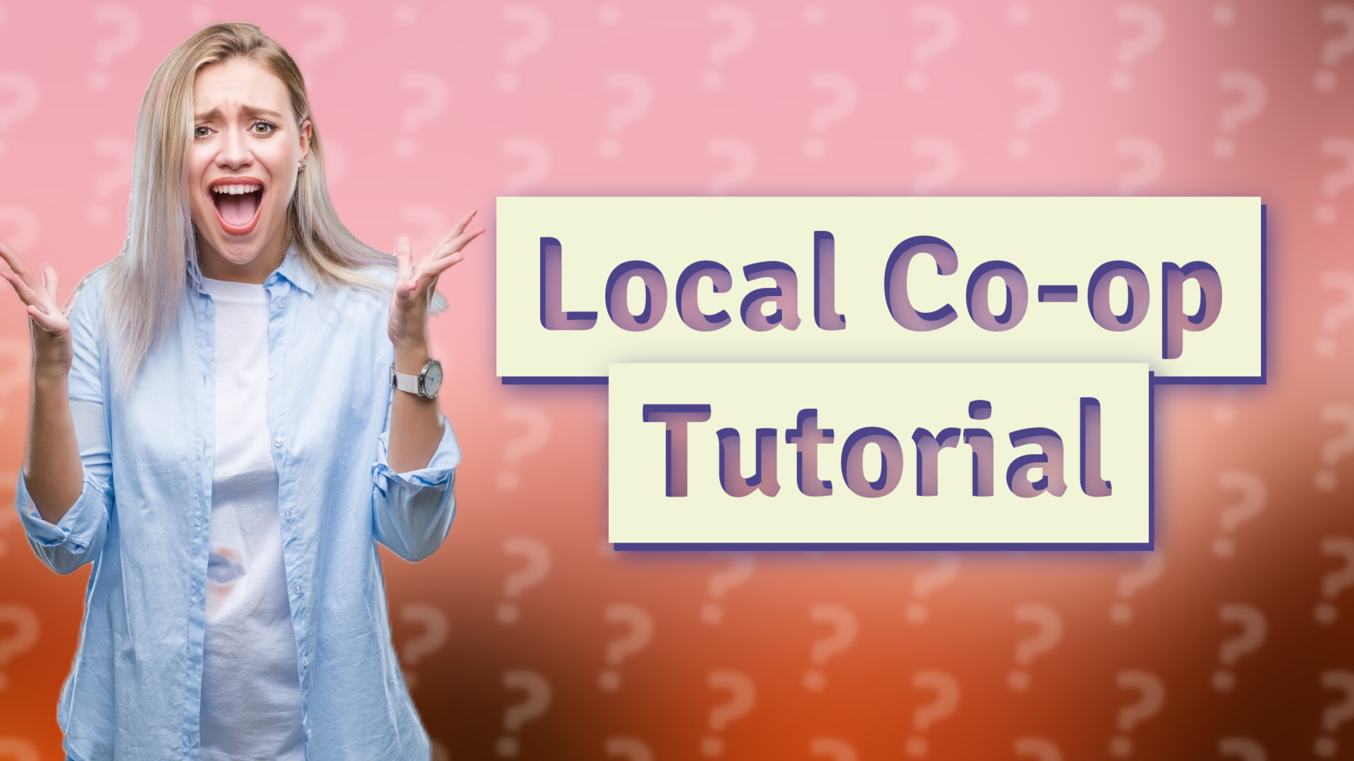 Local Co-op Tutorial