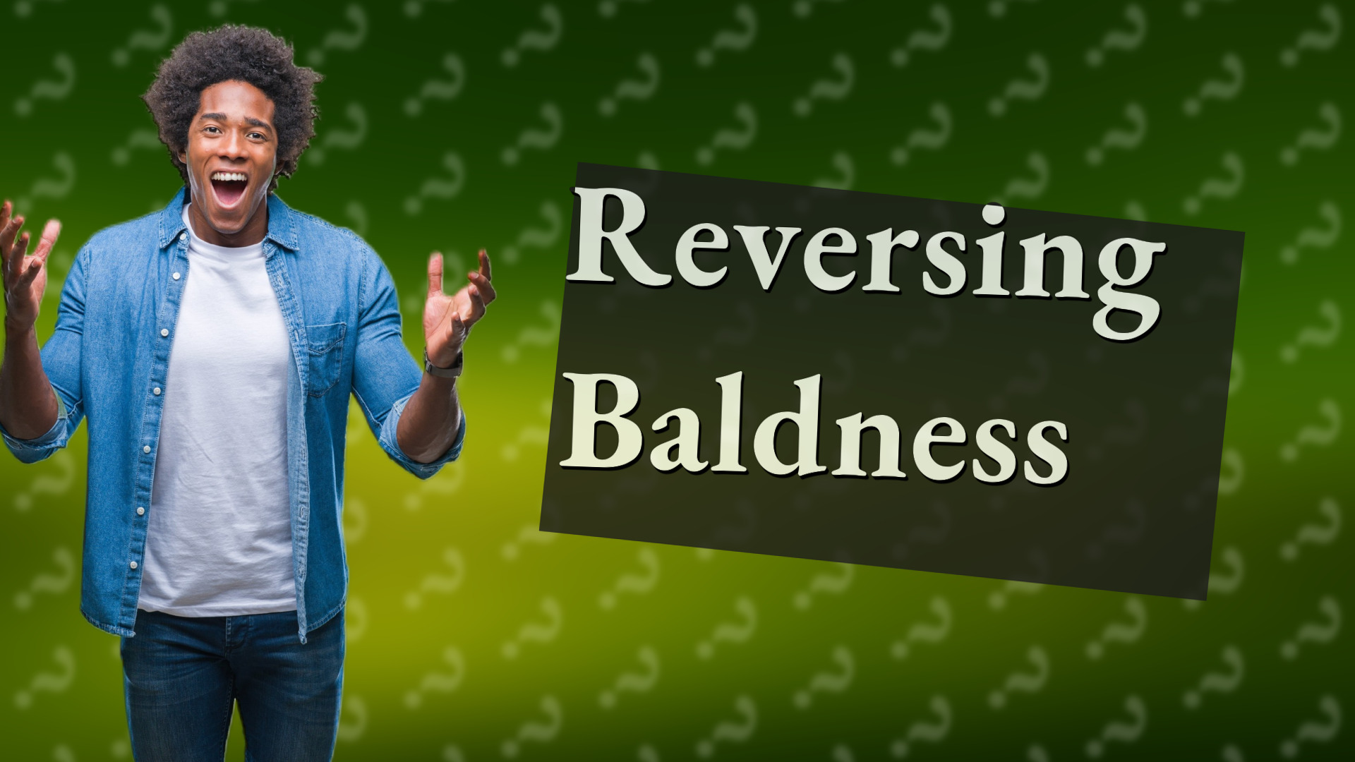 Reversing Baldness