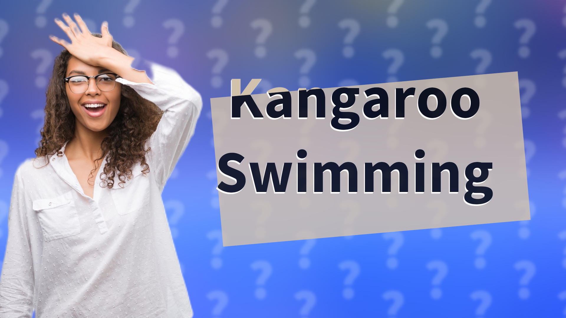 Kangaroo Swimming