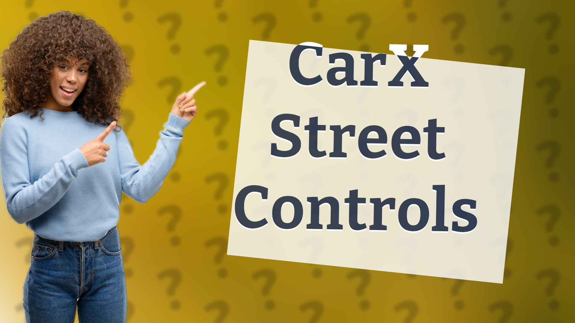 CarX Street Controls