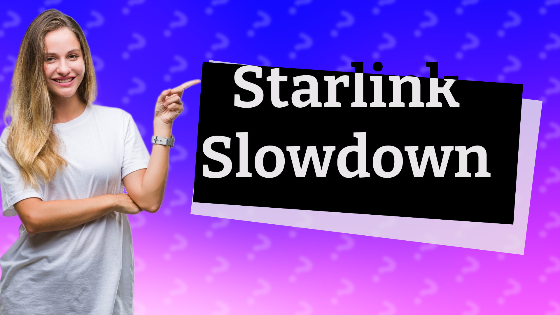 Starlink Slowdown