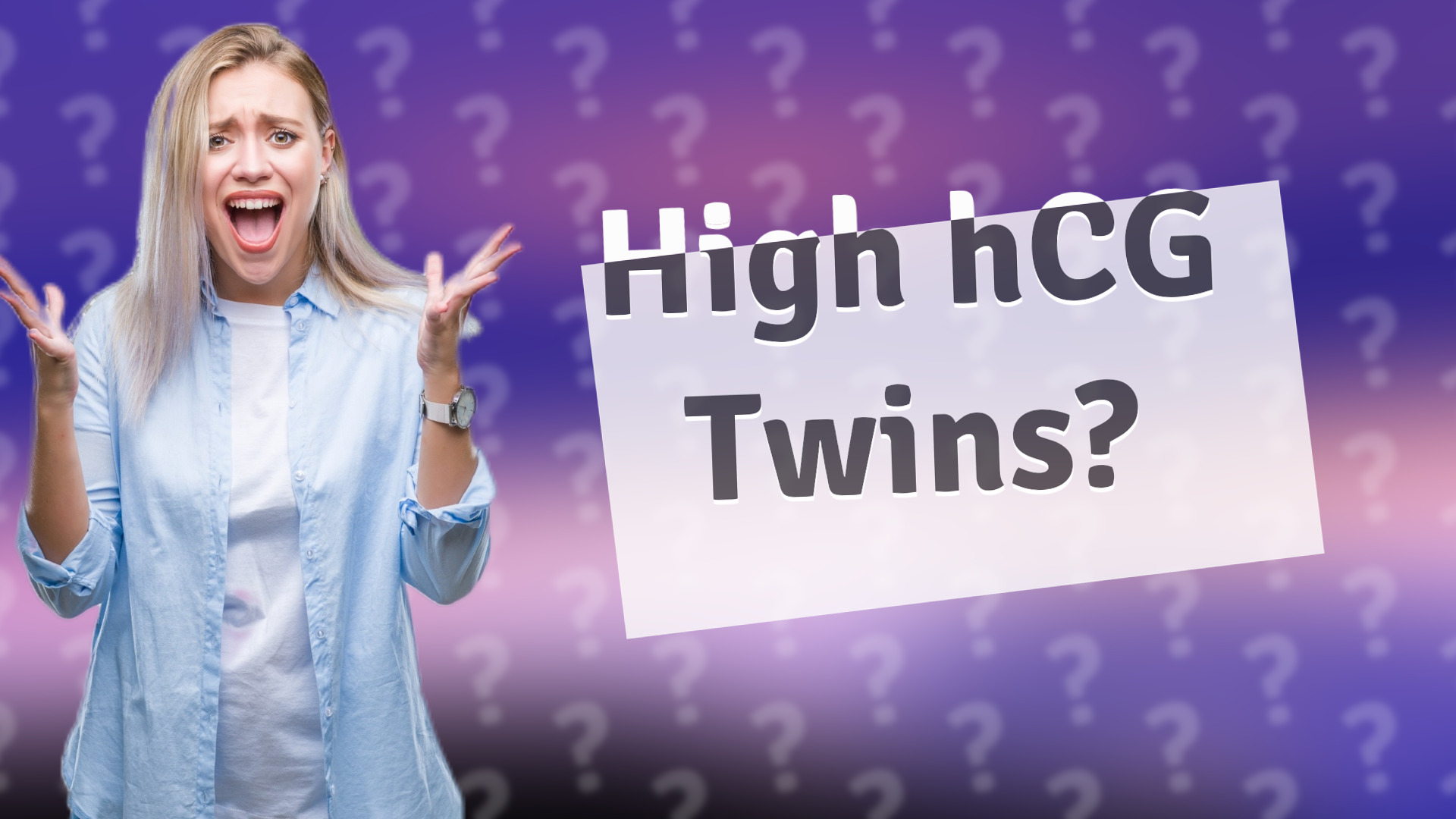 High hCG Twins?