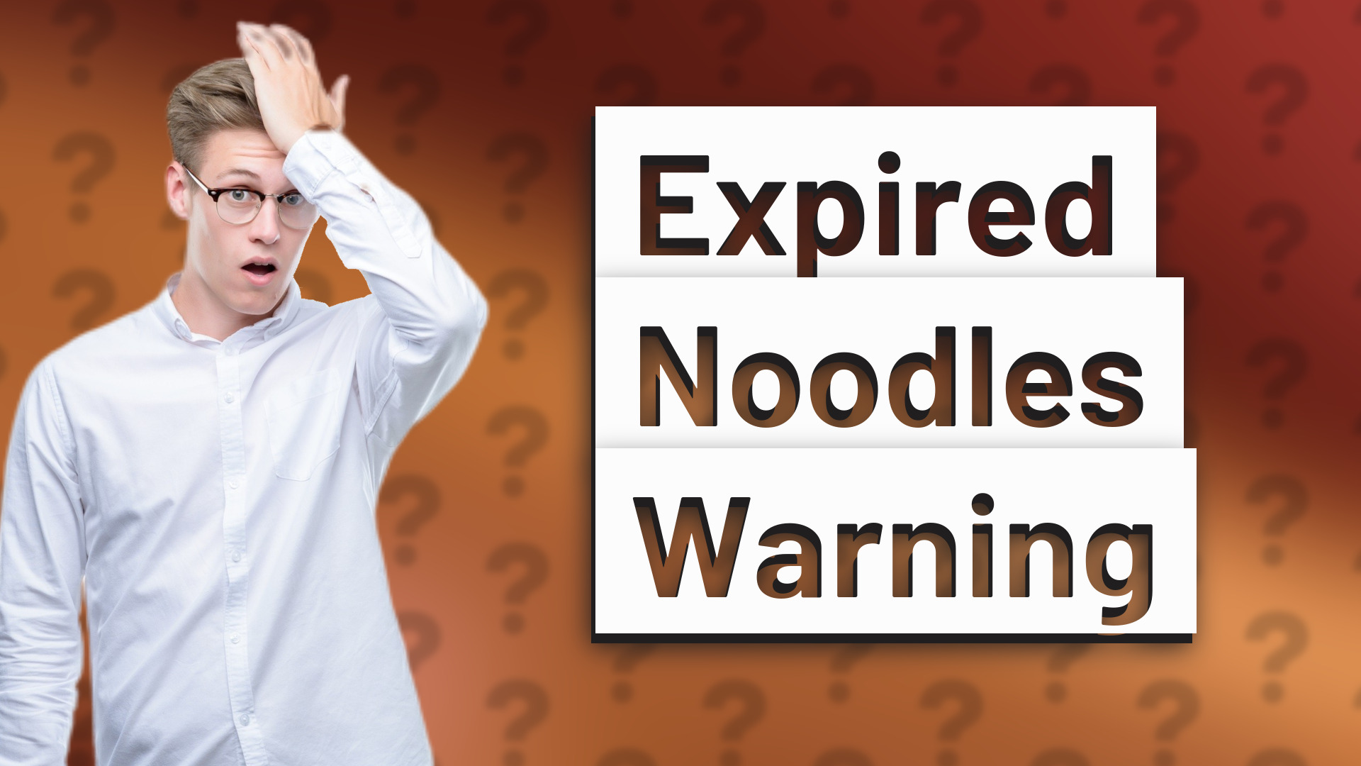 Expired Noodles Warning
