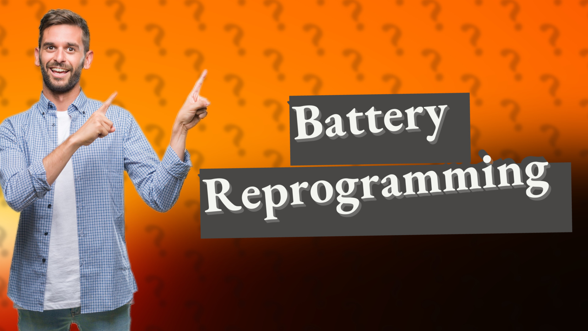 Battery Reprogramming