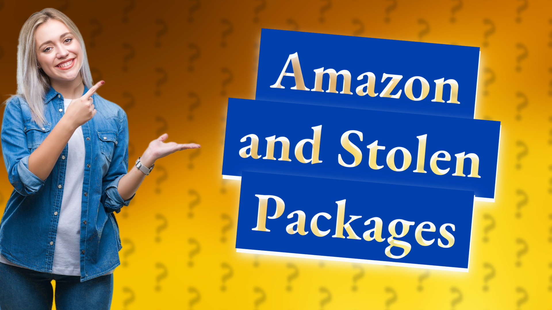 Amazon and Stolen Packages