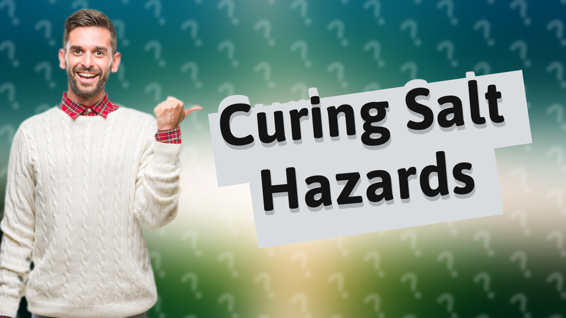 Curing Salt Hazards