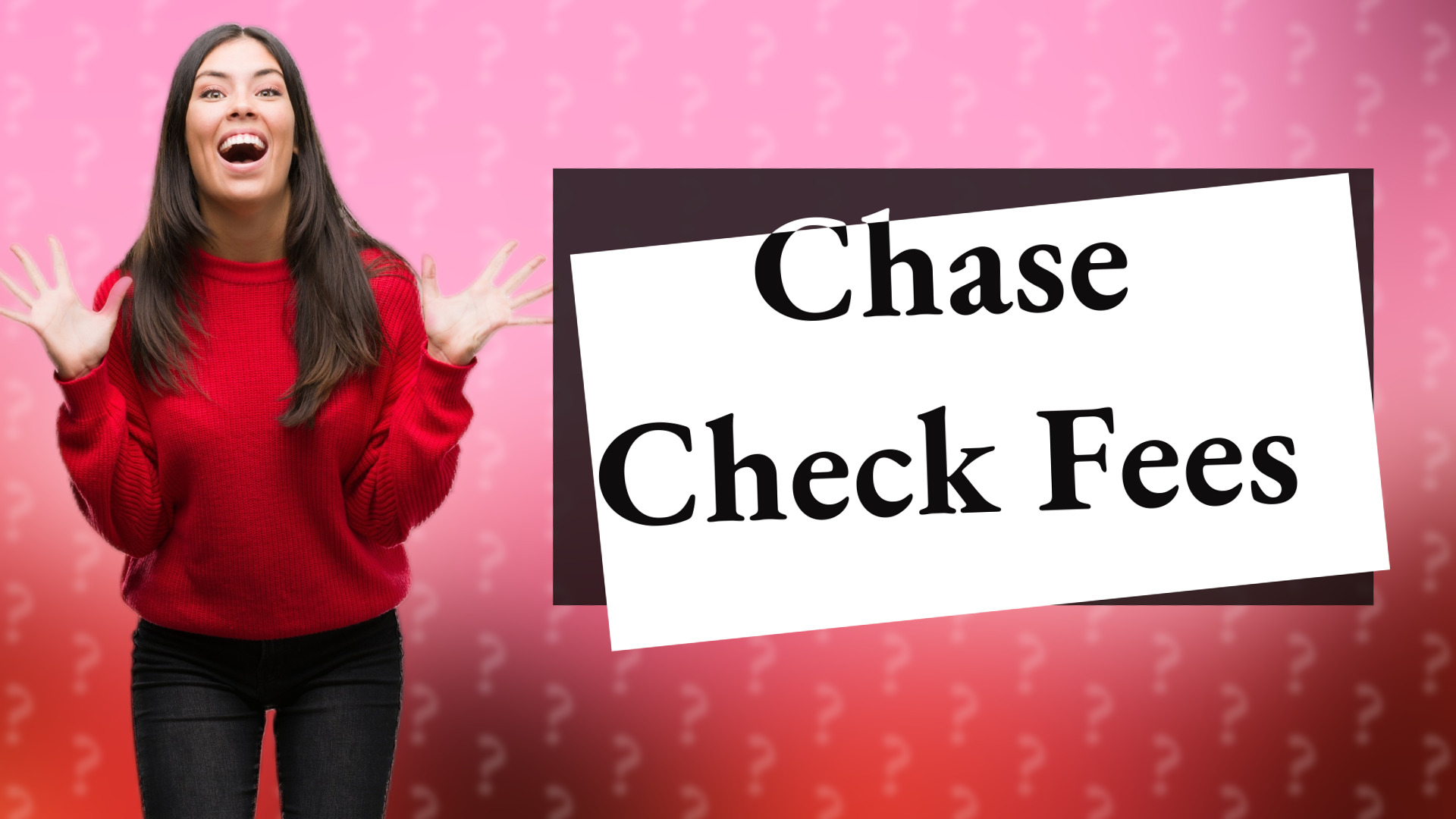 Chase Check Fees