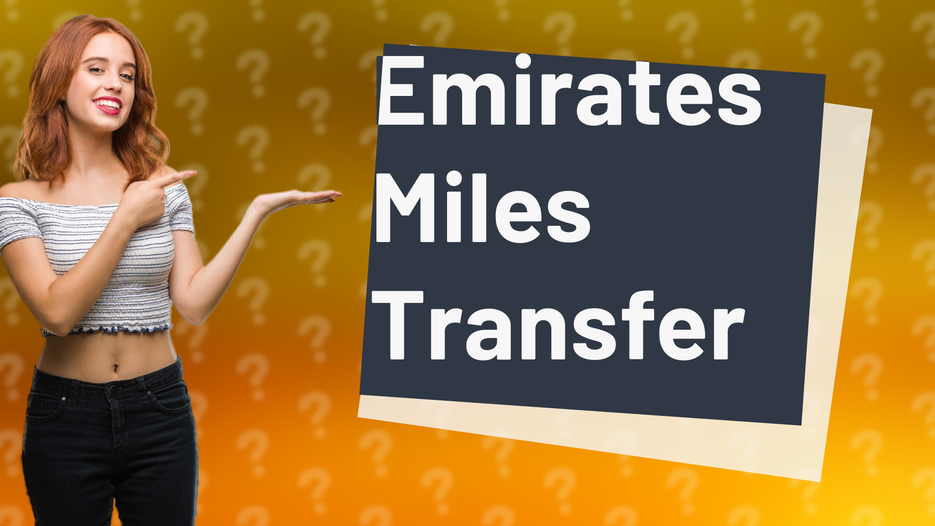 Emirates Miles Transfer