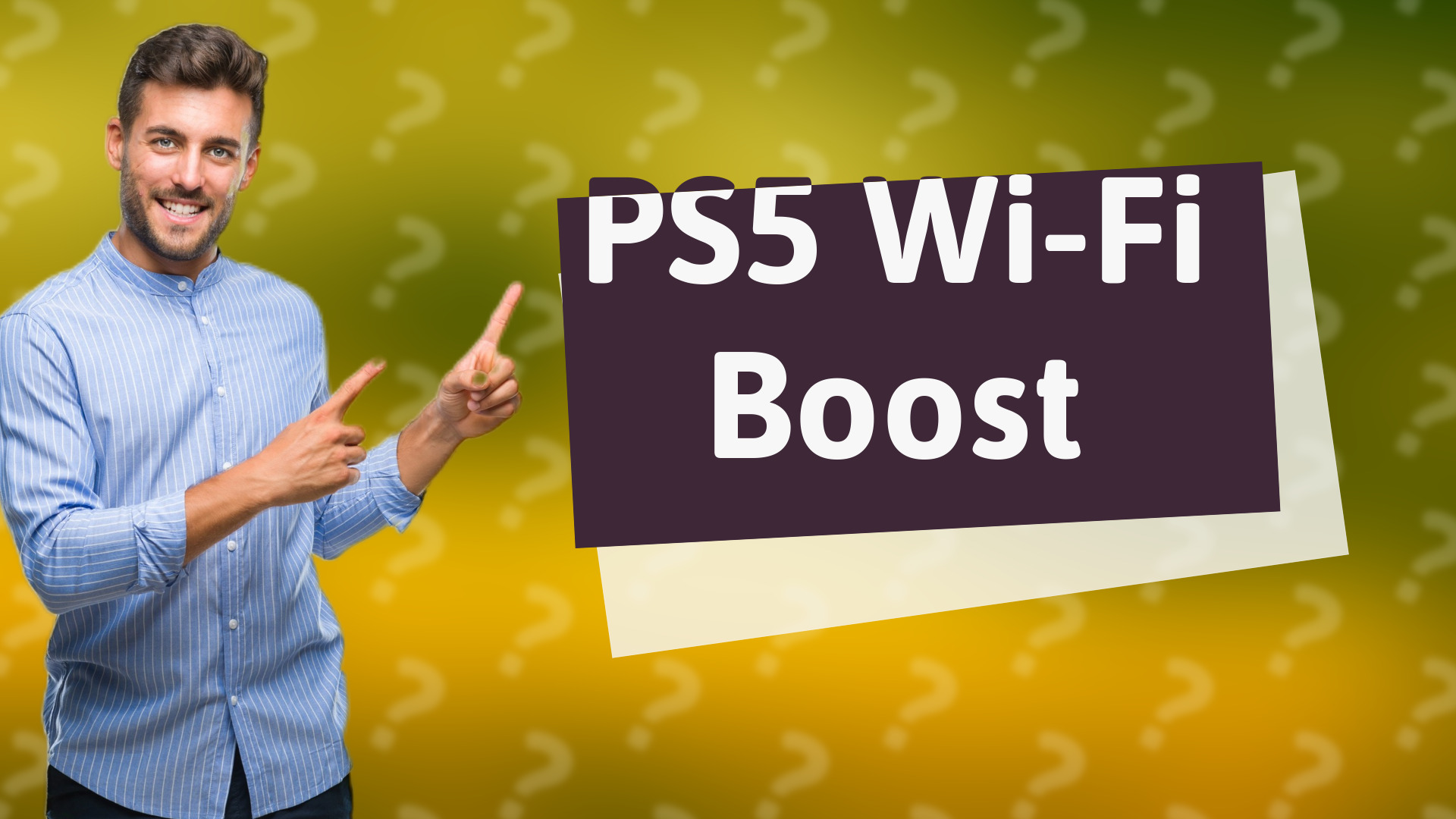 PS5 Wi-Fi Boost