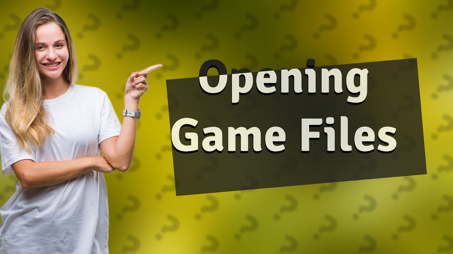 Opening Game Files