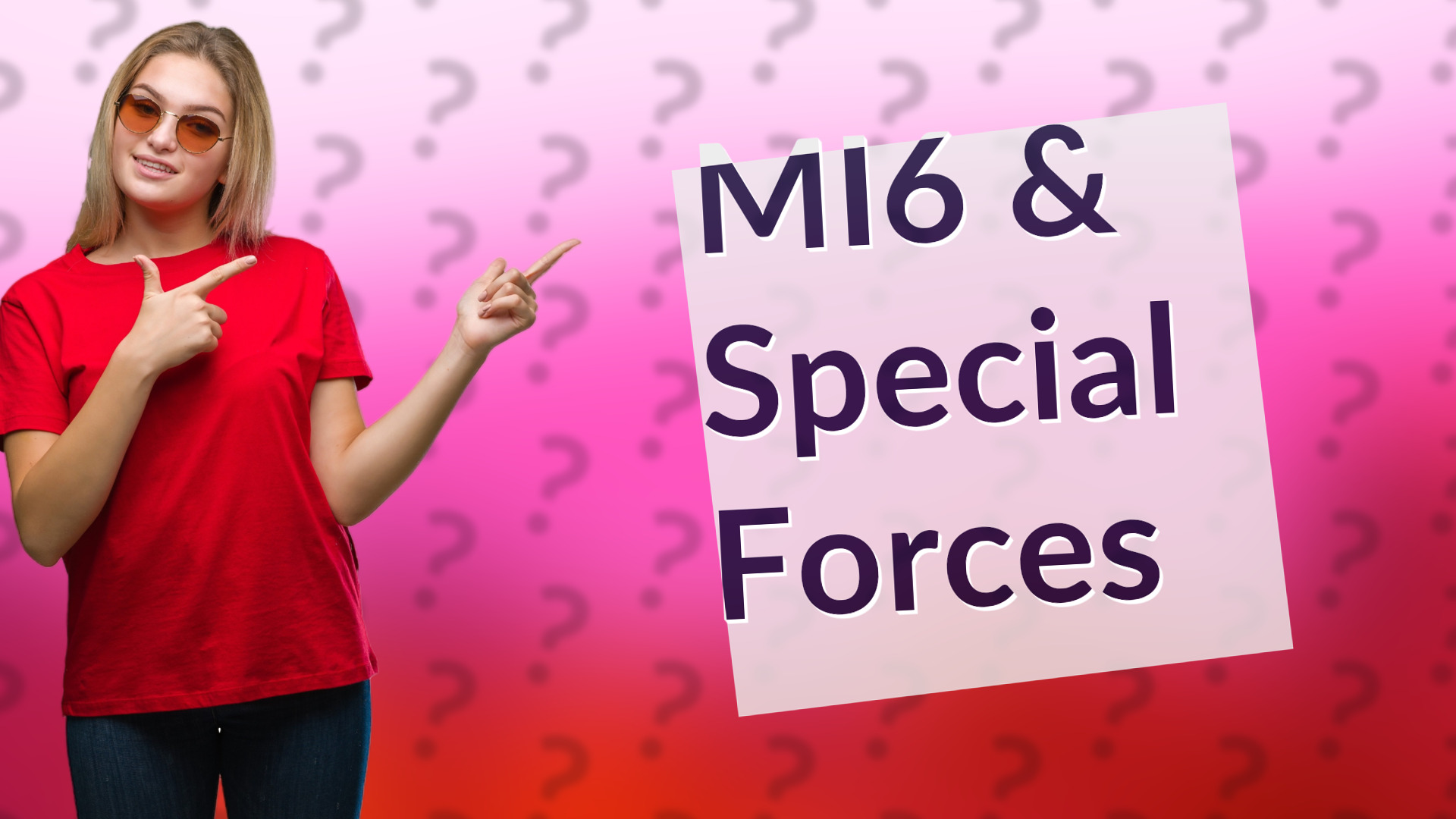 MI6 & Special Forces