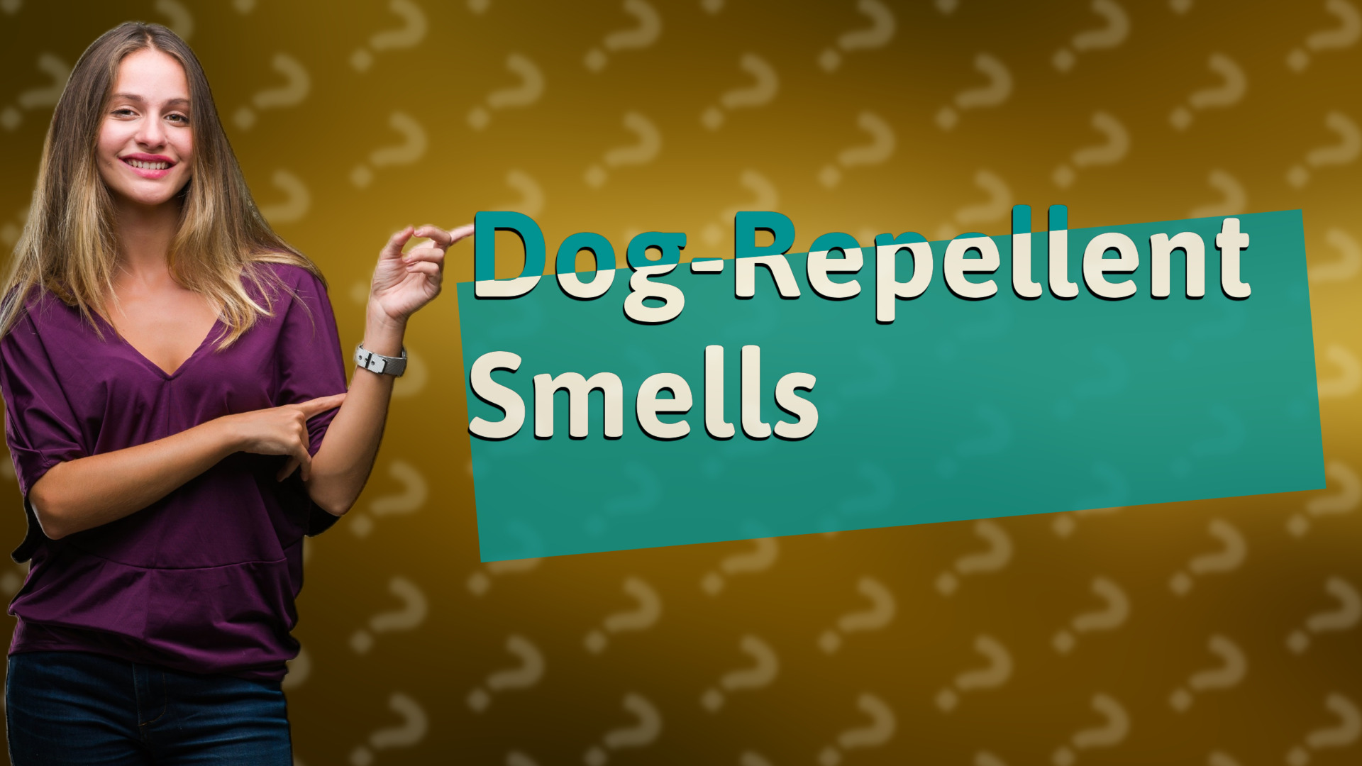 Dog-Repellent Smells