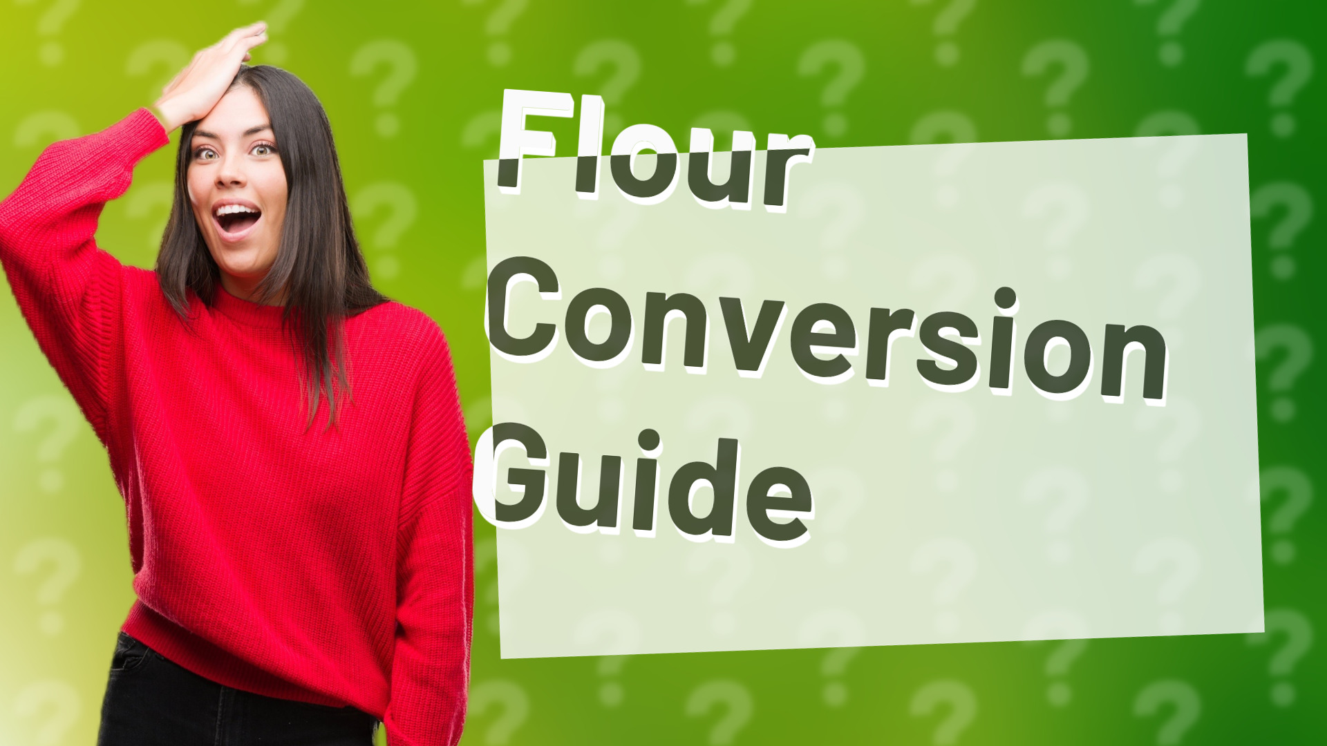 Flour Conversion Guide