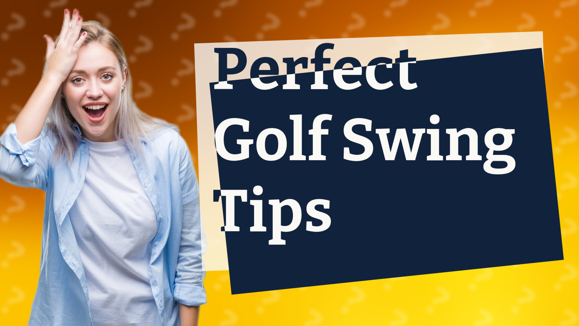 Perfect Golf Swing Tips