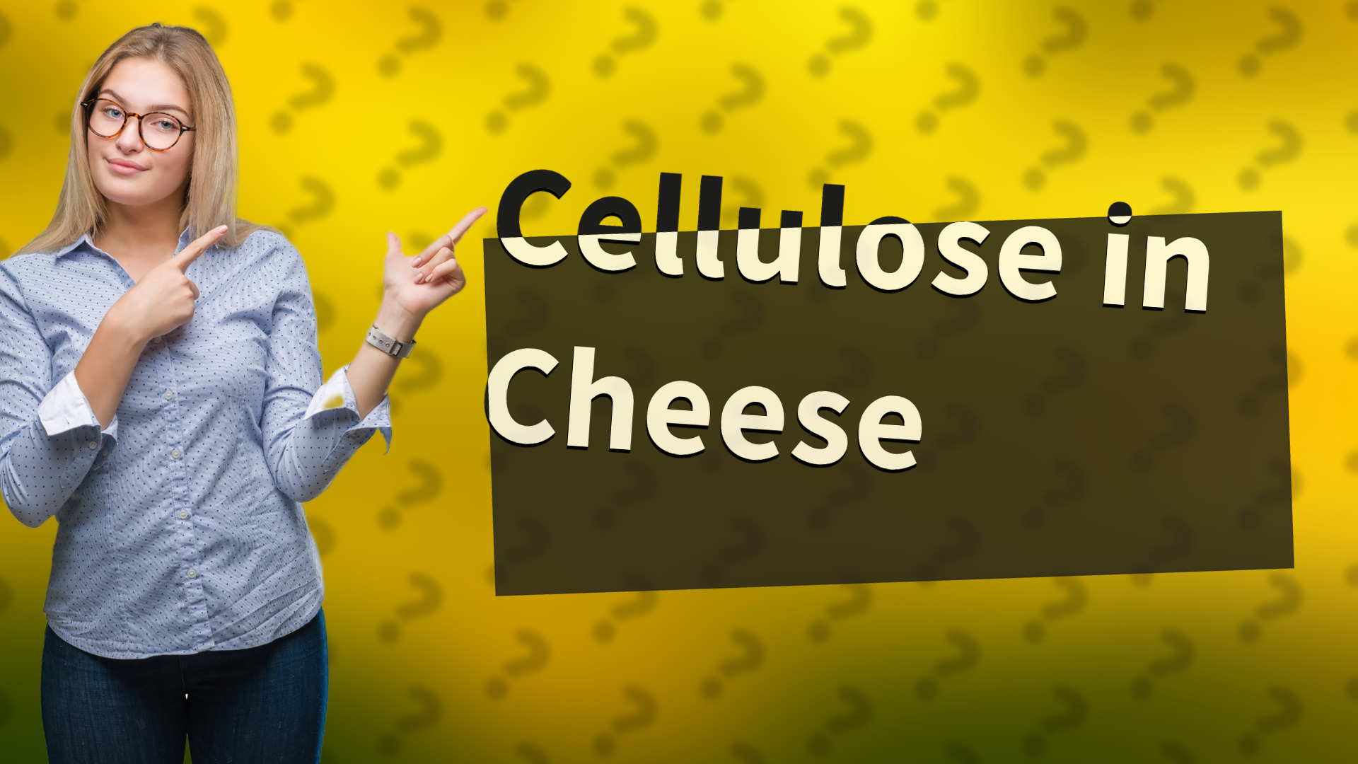 Cellulose in Cheese