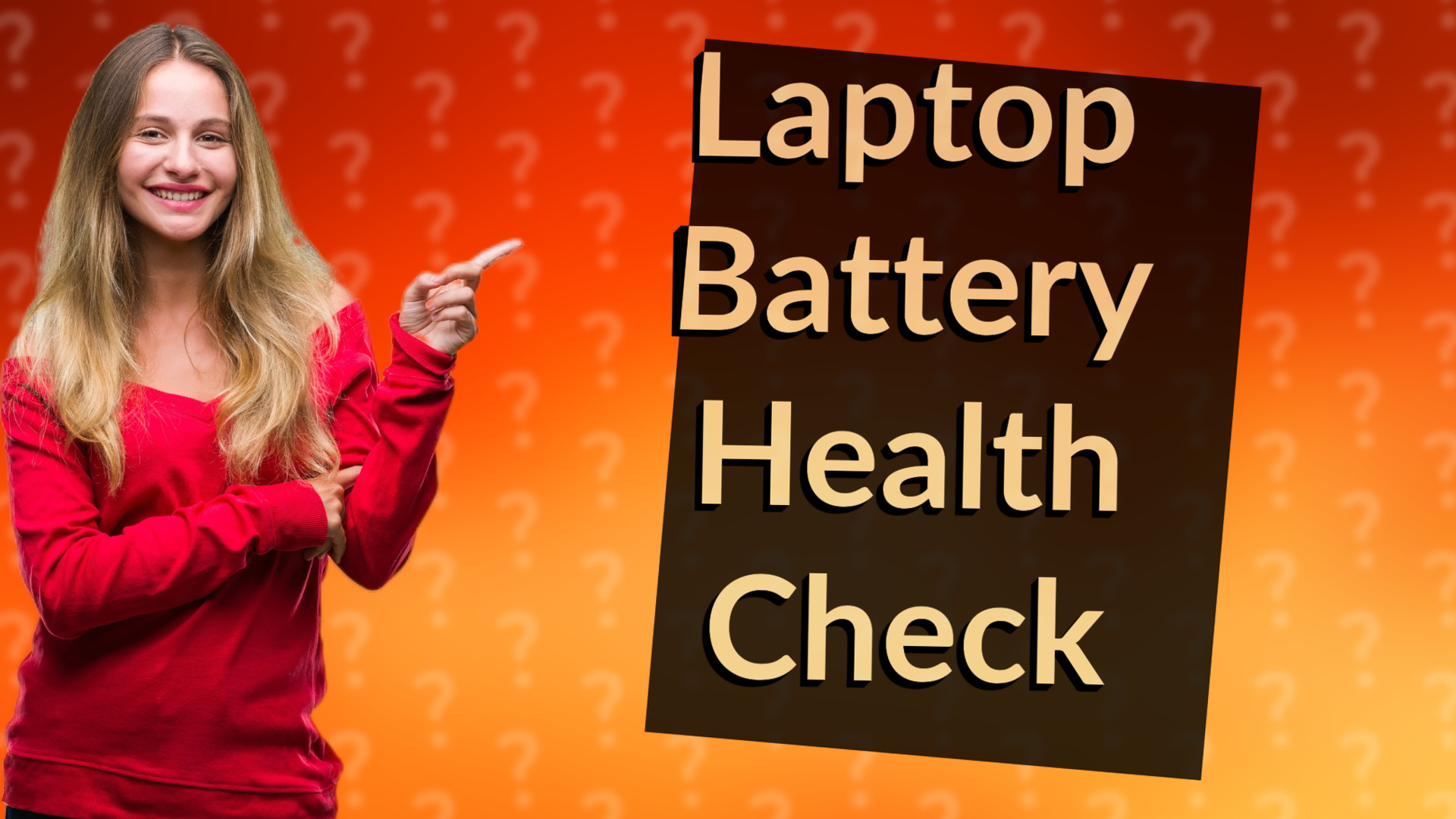Laptop Battery Health Check