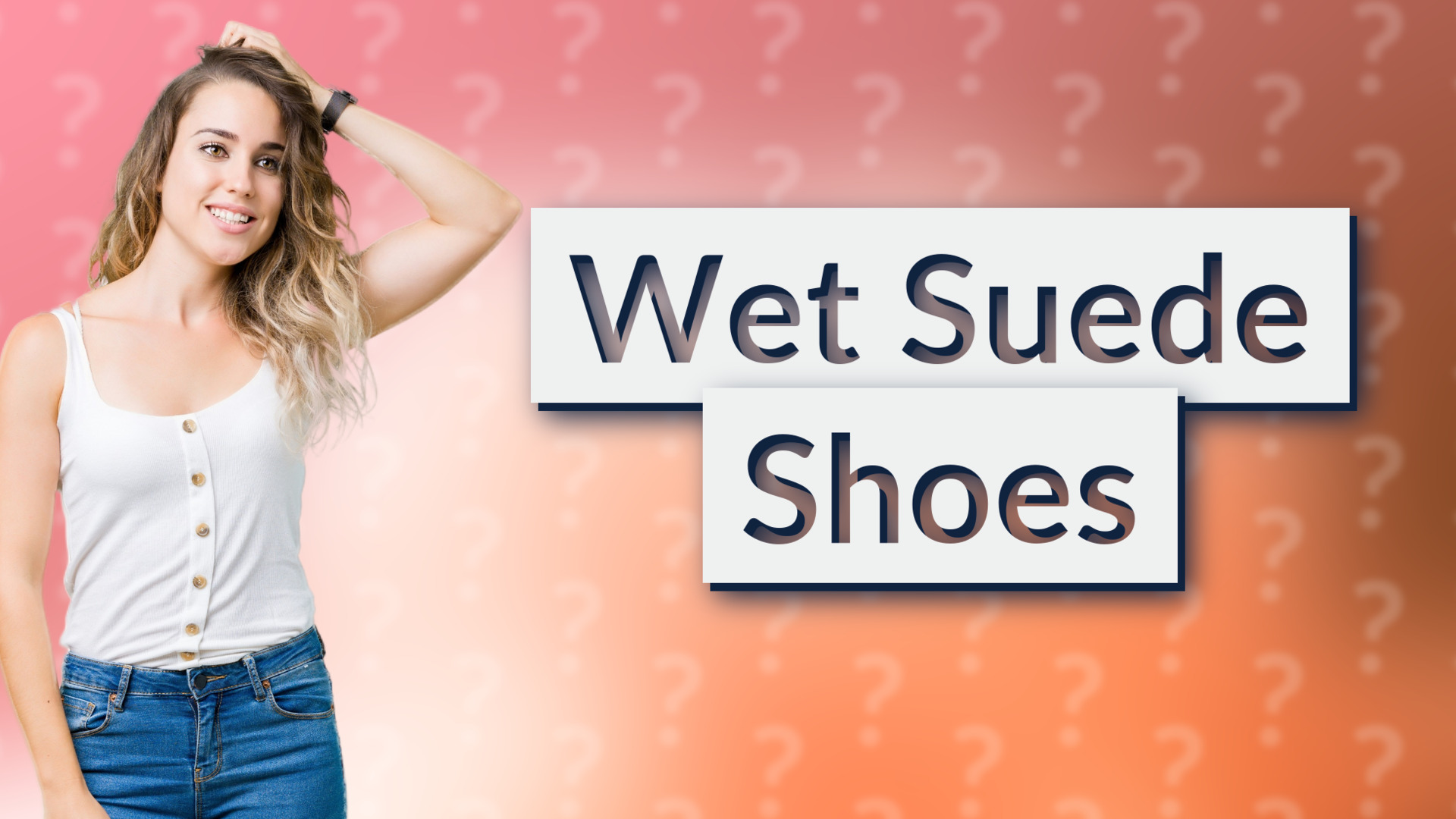 Wet Suede Shoes