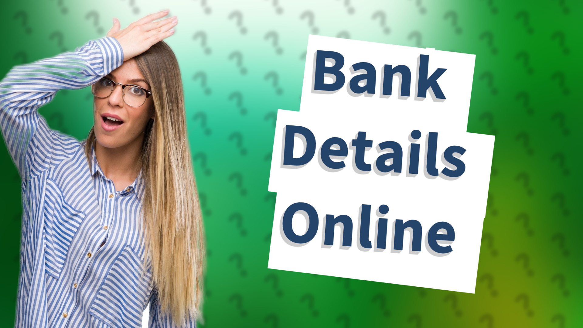 Bank Details Online