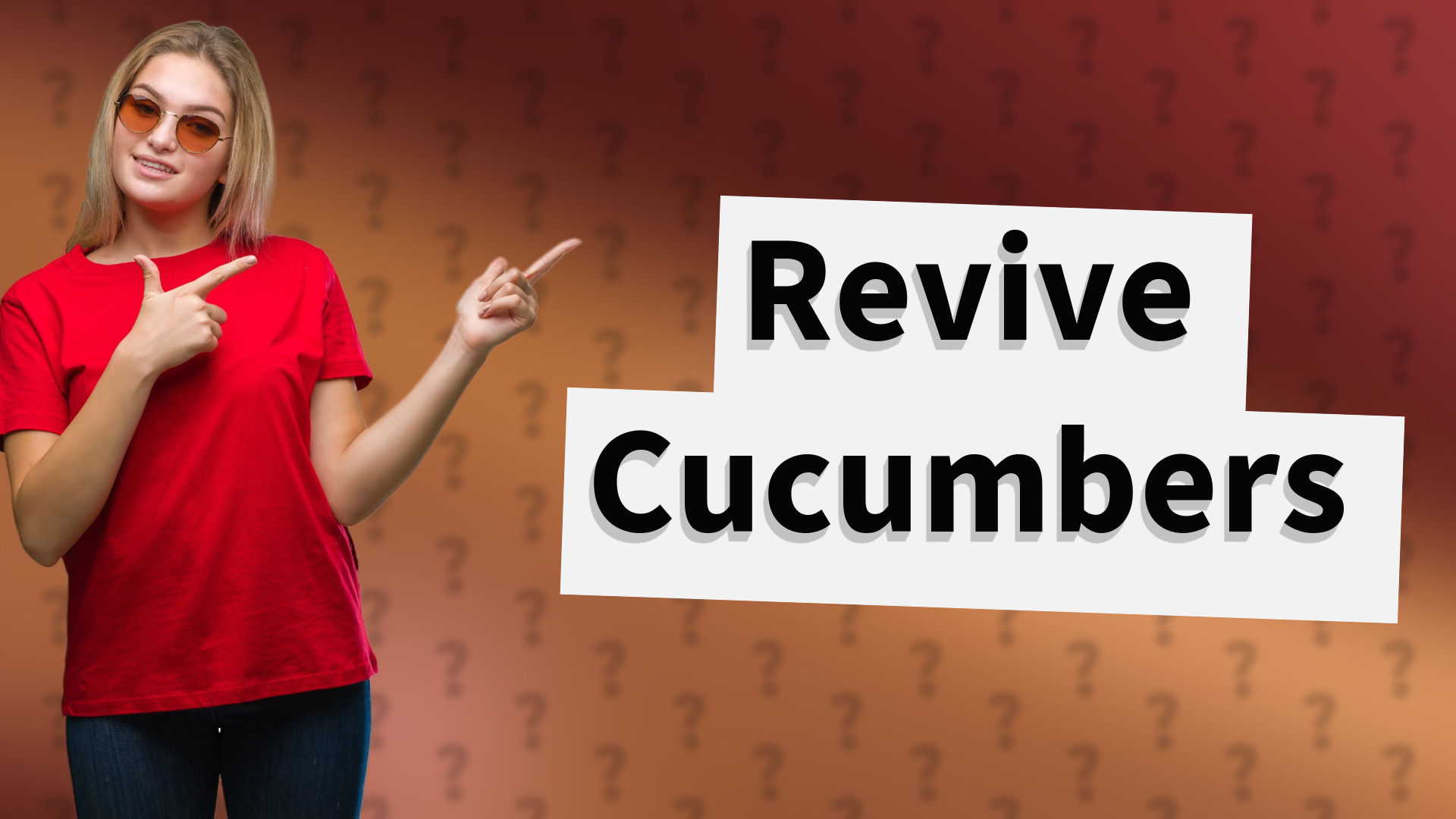 Revive Cucumbers