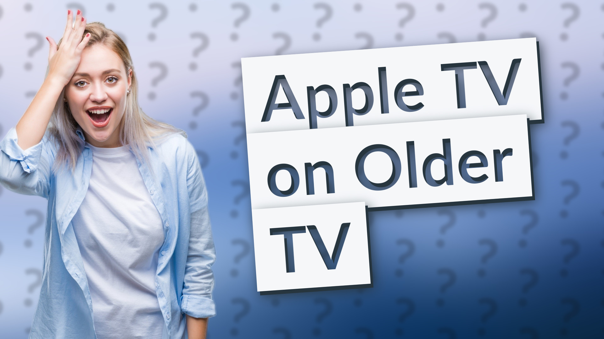Apple TV on Older TV