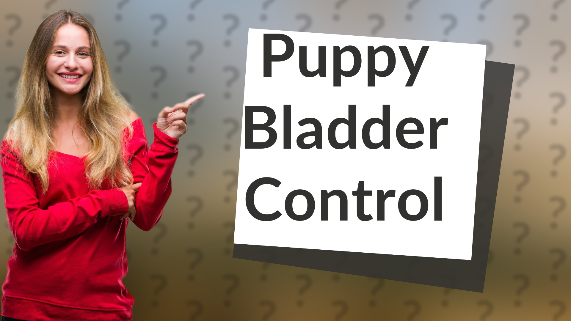 Puppy Bladder Control